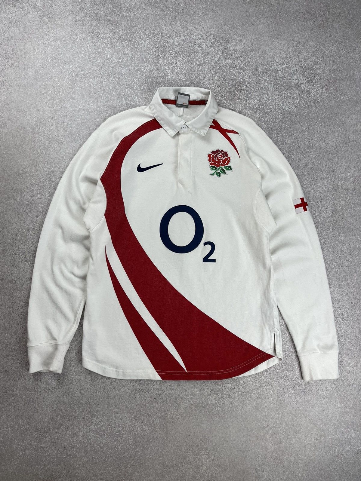 Vintage Nike England Rugby Longsleeve Jersey Size S