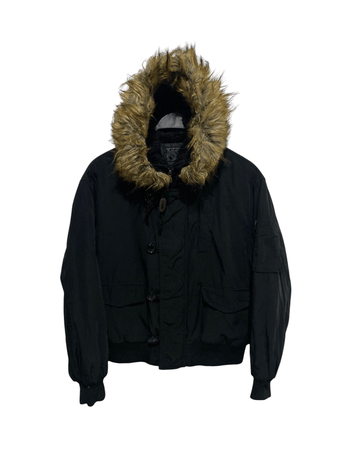 If Six Was Nine × Japanese Brand × Le Grande Bleu (L.G.B.) Japanese boxy Fur jacket iswn lgb style Size US L / EU 52-54 / 3 - 1 Thumbnail