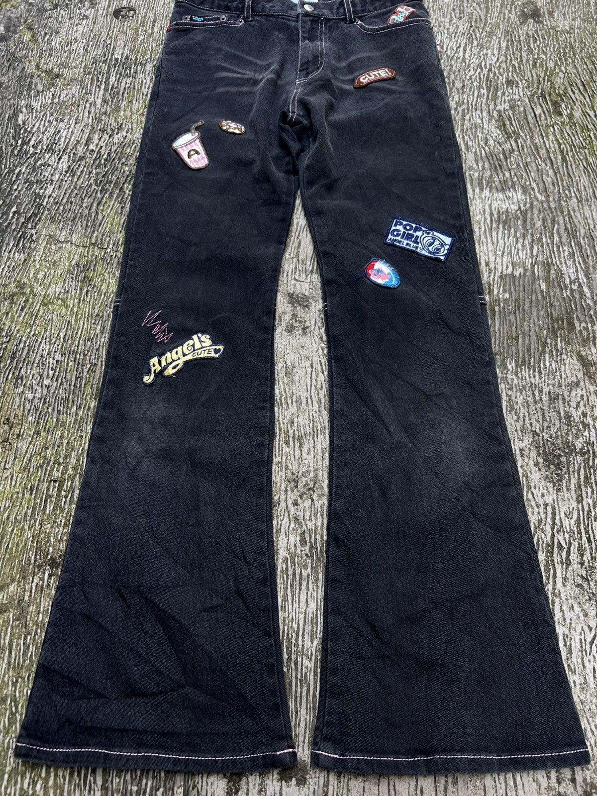 Angel Blue Angel Blue Flare Jeans Size 28" / US 6 / IT 42 - 4 Thumbnail