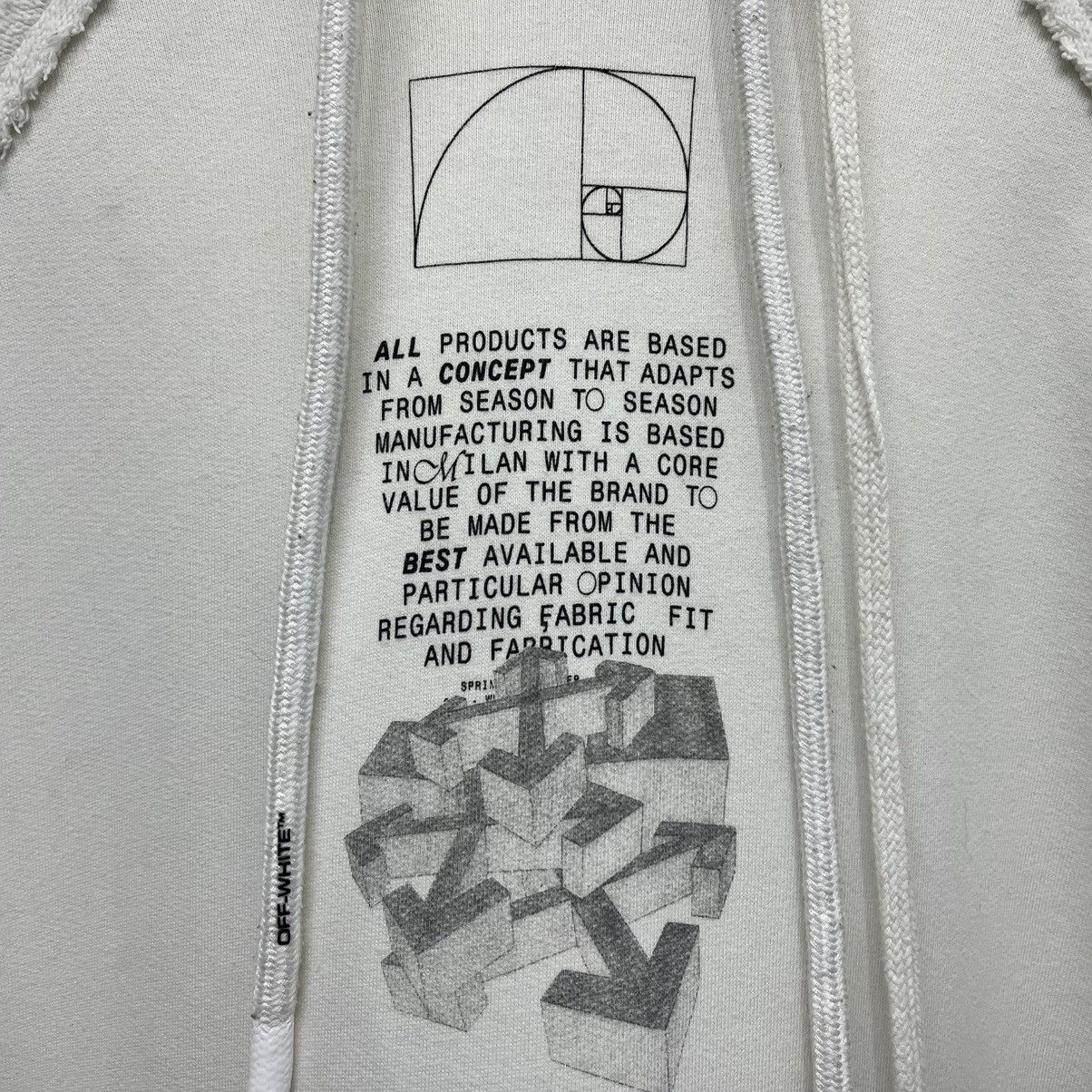 Off-White Off-White Virgil Abloh SS20 Oversized Hoodie Size US XL / EU 56 / 4 - 5 Thumbnail
