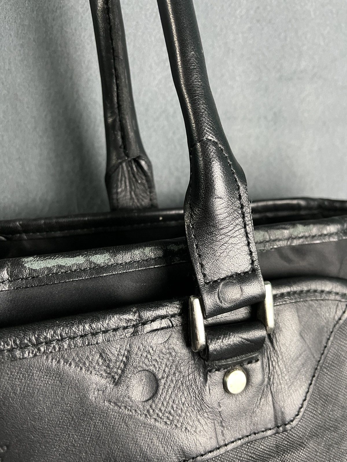 Genuine Leather × Japanese Brand × MasterPiece Top Handle Organizer Laptop Brief Size ONE SIZE - 19 Thumbnail