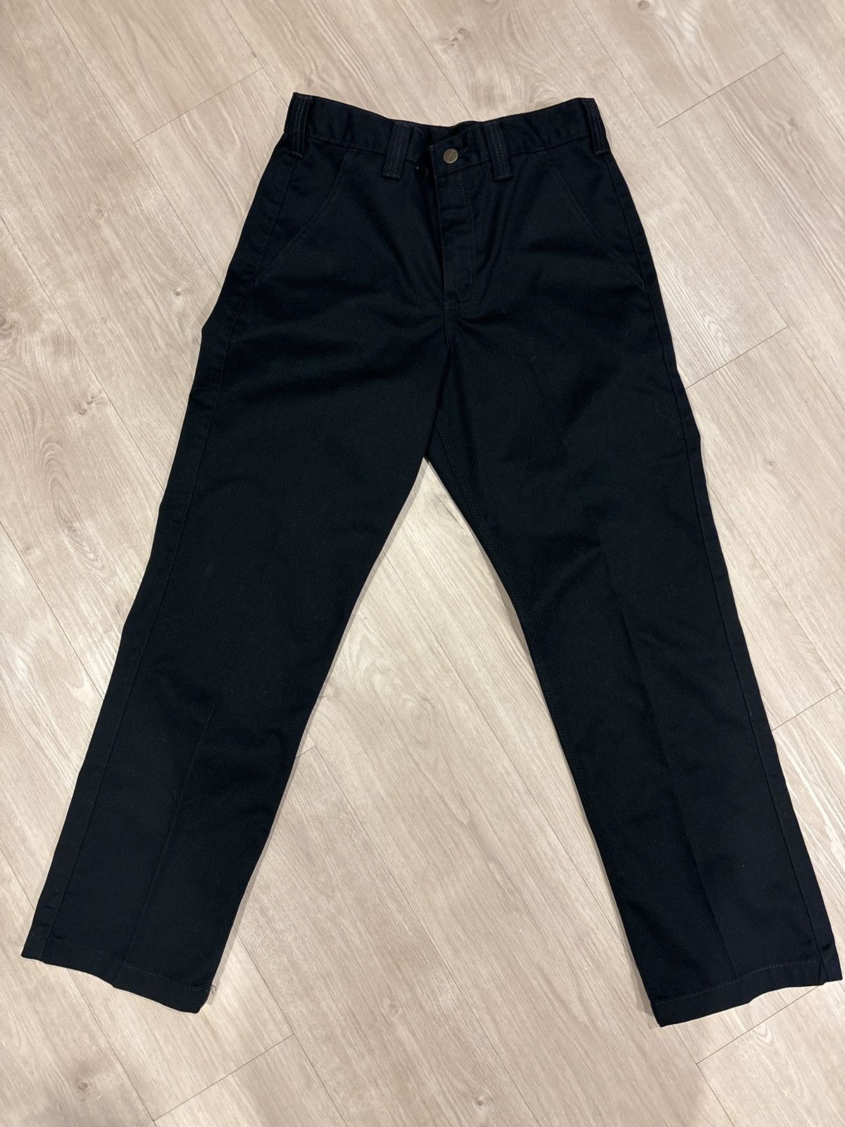 Carhartt Carhartt black workwear khaki pants Size US 30 / EU 46 - 1 Thumbnail