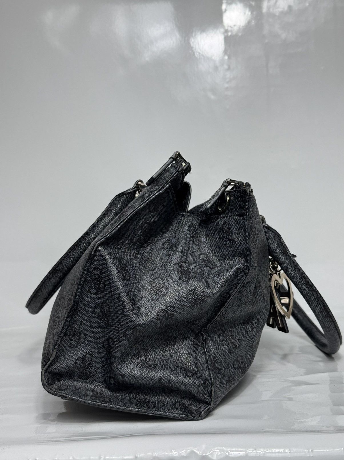 Guess Guess Monogram Leather Bag Size ONE SIZE - 2 Thumbnail