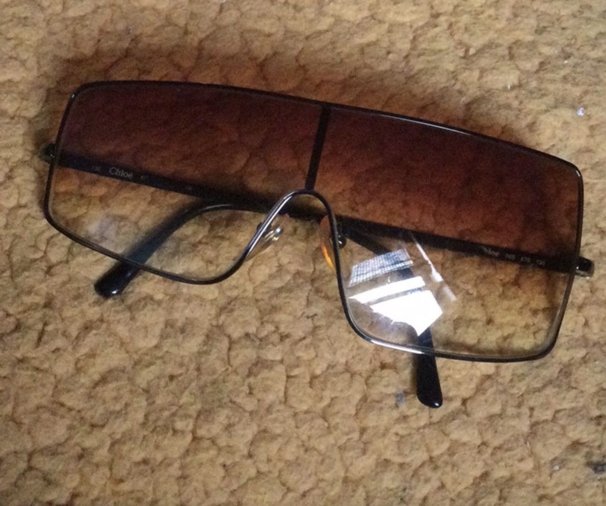 Other 01’ Chloe Asymmetrical Gradient Sunglasses Size ONE SIZE - 1 Thumbnail
