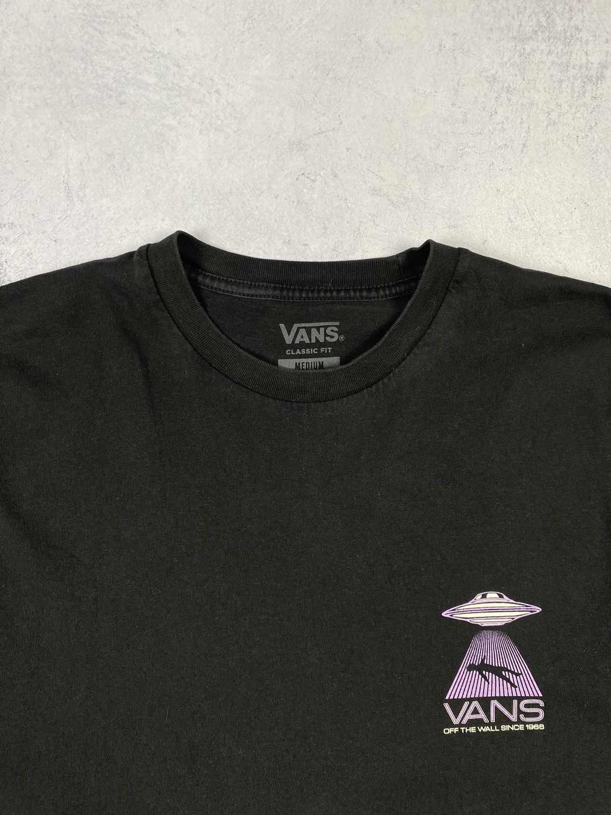 Vans Vans Are 66 SS NLO x Zone 51 MIB Faded Black Tee Size US M / EU 48-50 / 2 - 10 Thumbnail