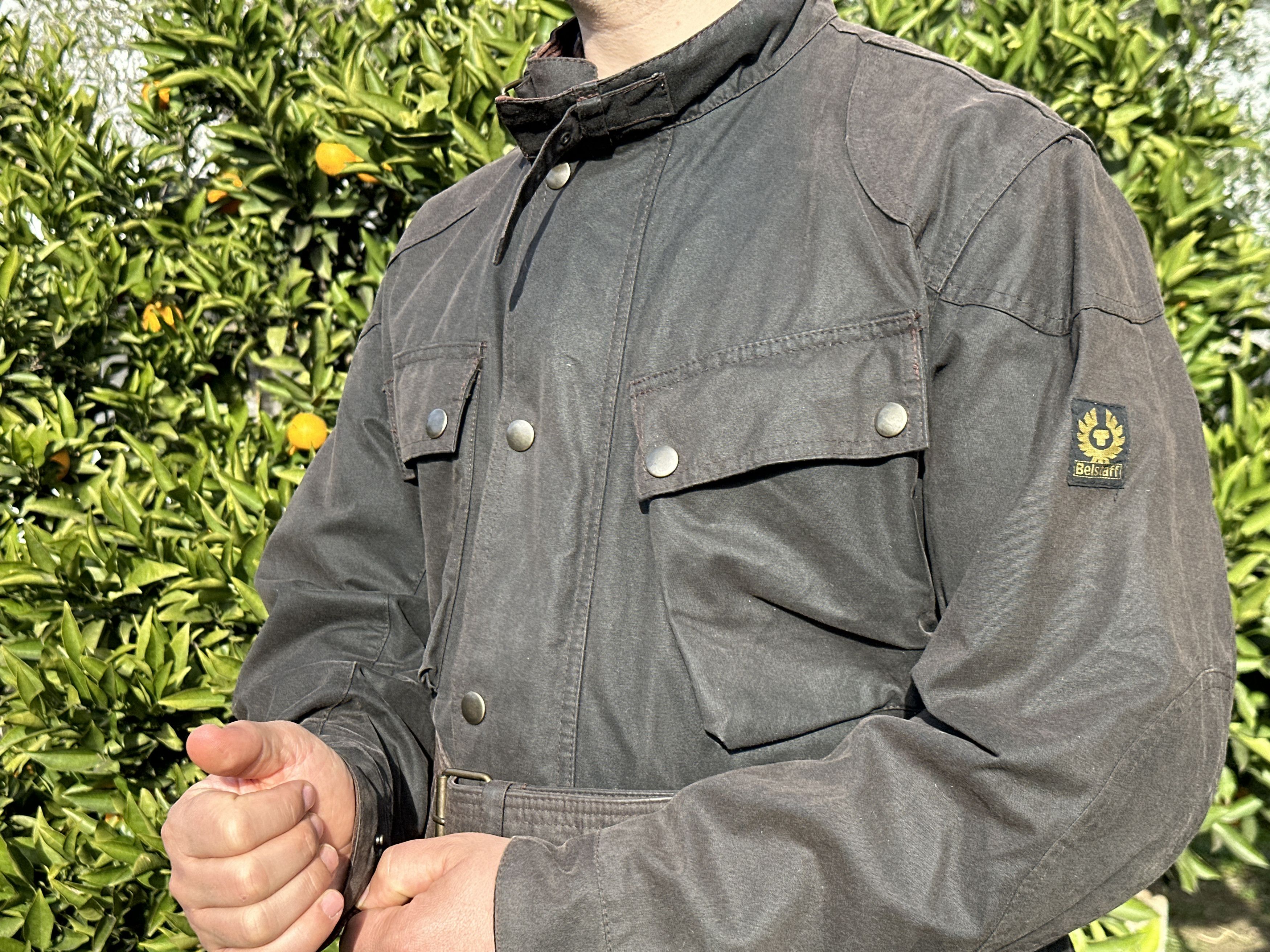Belstaff Belstaff Waxed Field Jacket Motorcycle Biker Size L Size US L / EU 52-54 / 3 - 16 Thumbnail