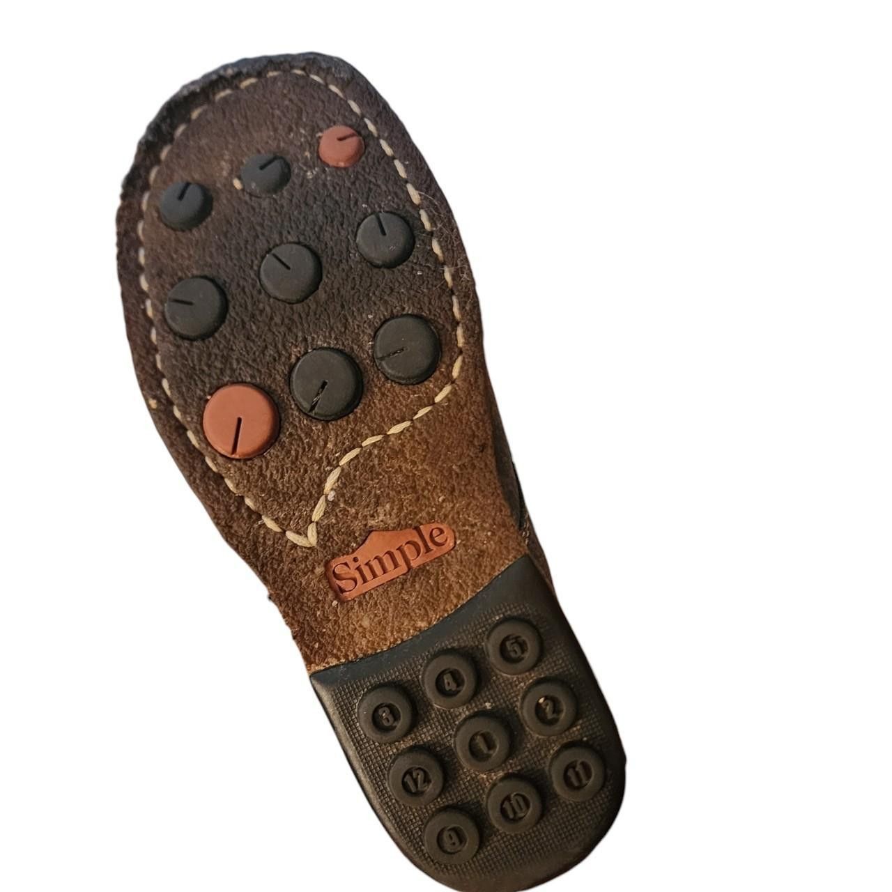 Simple Shoes Simple Brand Y2k Leather Shoes Size US 7.5 / IT 37.5 - 5 Thumbnail