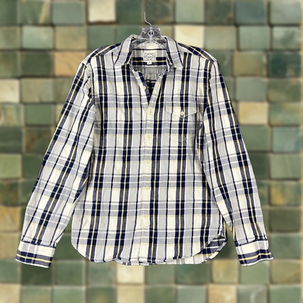 Lucky Brand Lucky Brand Multicolor Plaid Flannel Button-Up Shirt Womens Small California Size S / US 4 / IT 40 - 1 Thumbnail