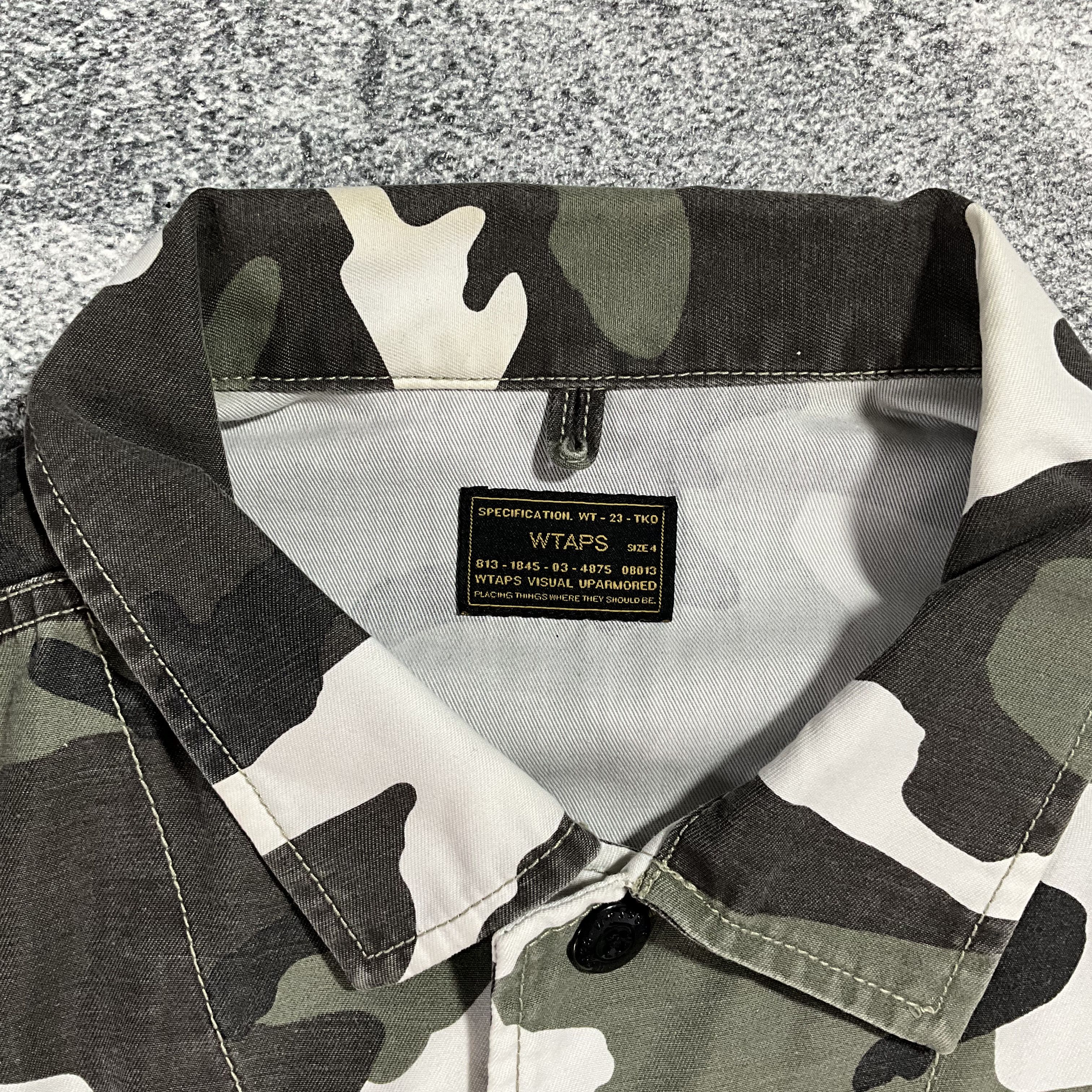 Wtaps Wtaps jungle ls 02 shirt copo twill urban camo Size US XL / EU 56 / 4 - 3 Thumbnail