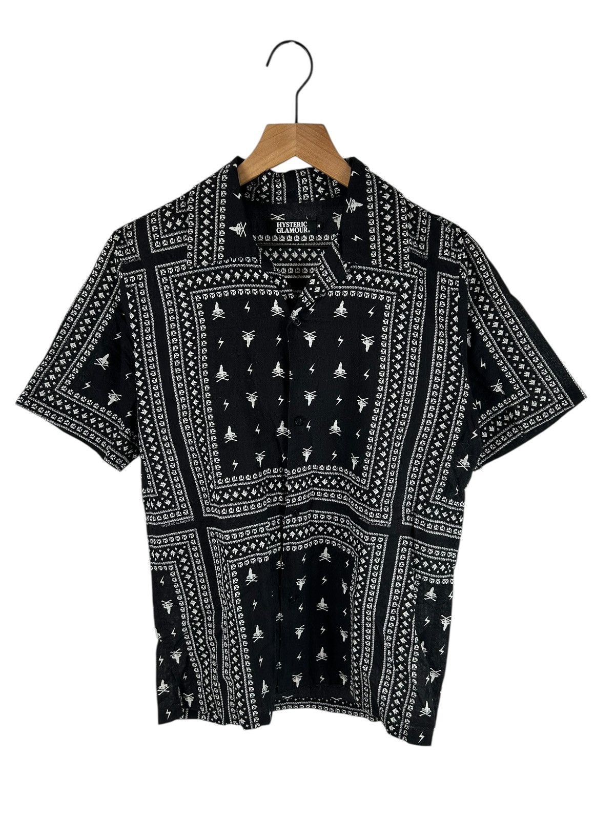 Hysteric Glamour Skull Pattern S/S Shirt