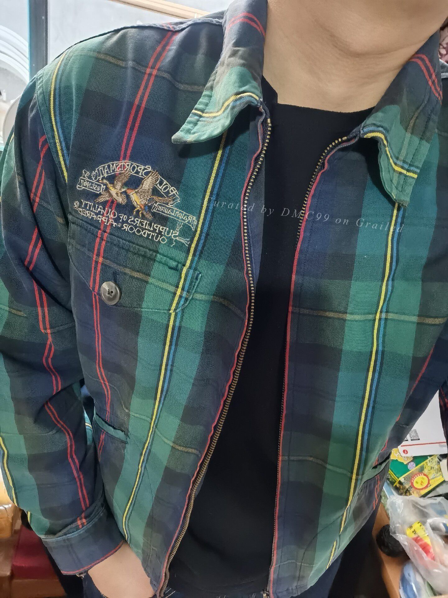 RRL Ralph Lauren RRL Ralph Lauren Vintage Plaid Hunting Jacket Size US M / EU 48-50 / 2 - 1 Thumbnail