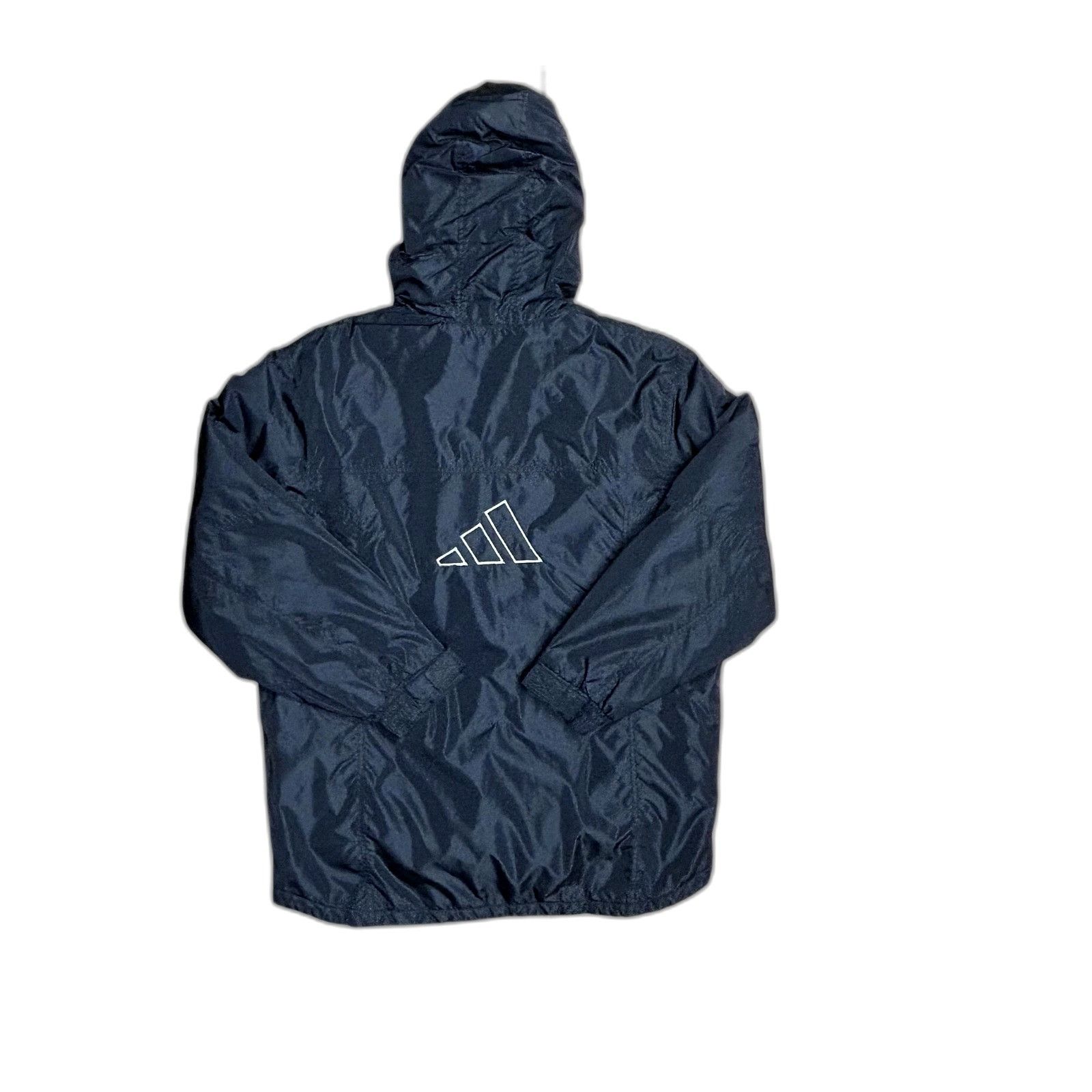 Adidas Vintage Adidas Lighweight Track Team Jacket Black Full Zip W Size US L / EU 52-54 / 3 - 2 Thumbnail