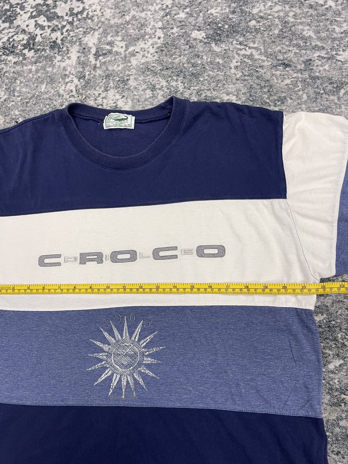 Lacoste Vintage Crocodile Raglan Shirts Big Logo Size US L / EU 52-54 / 3 - 5 Thumbnail