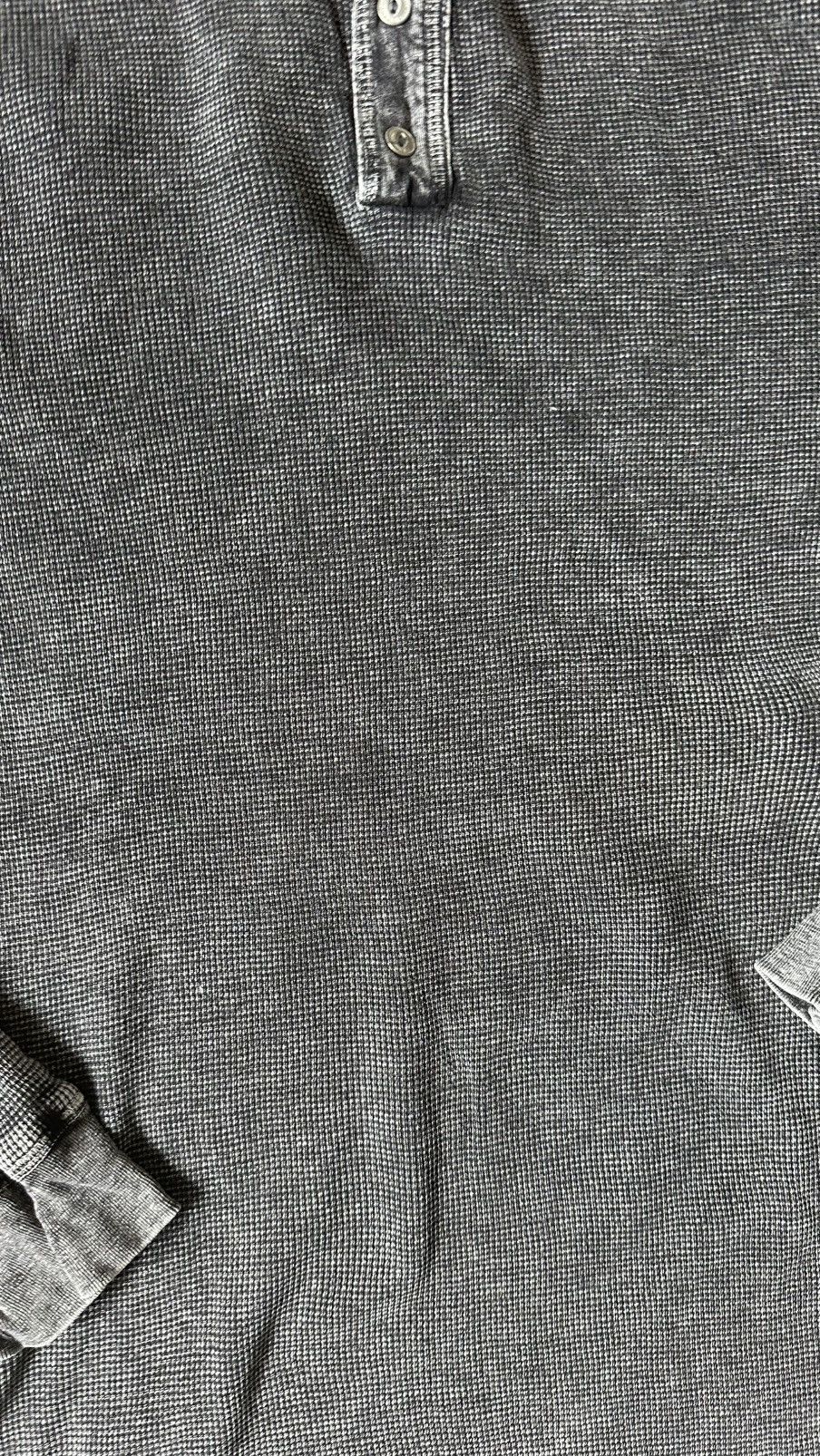 Other LOS ANGELES THIRD & ARMY DENIM CO CHARCHOAL WAFFLE TEE Size US L / EU 52-54 / 3 - 2 Thumbnail