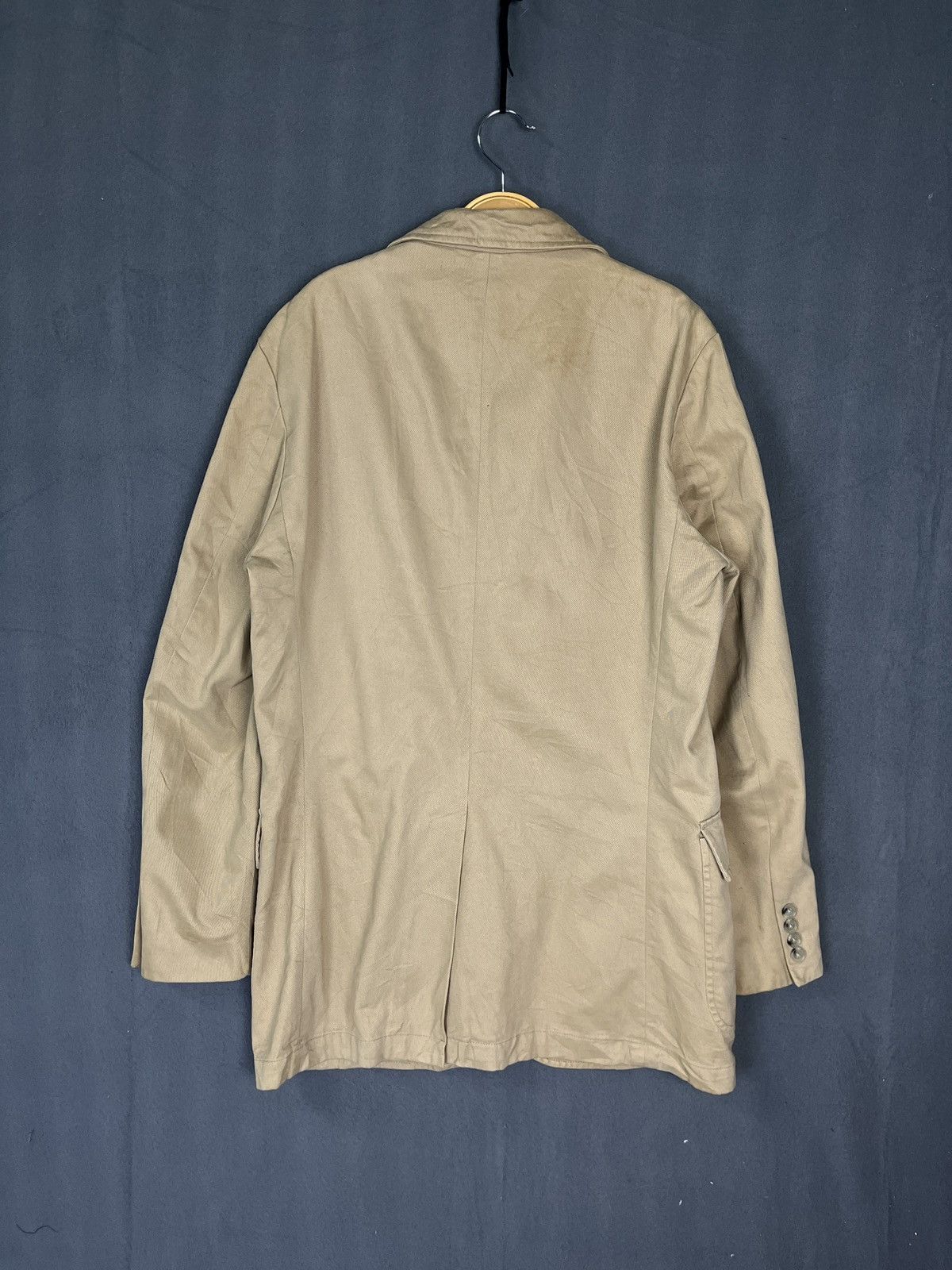 Polo Ralph Lauren × Vintage Polo By Ralph Lauren Beige Blazer Jacket Sport Coat Size 40R - 2 Thumbnail