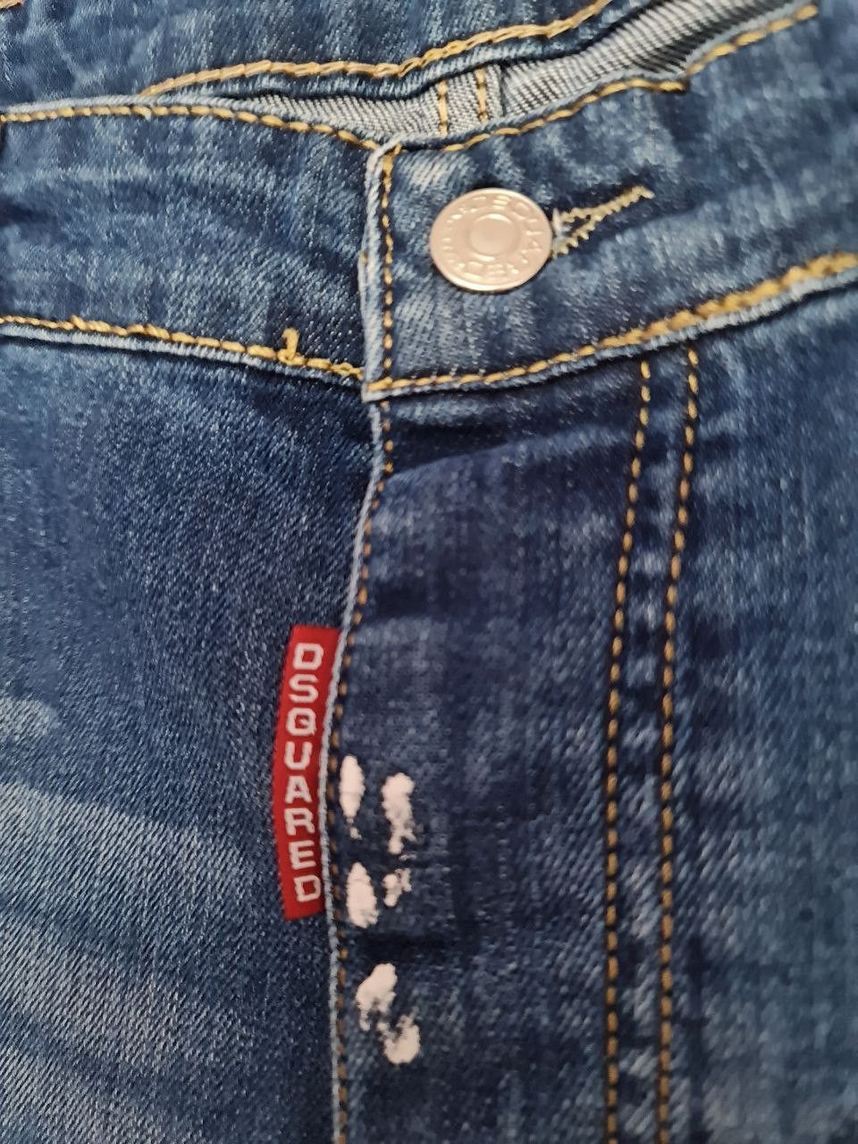 Dsquared2 Distressed Painted Bleached Dsquared2 Denim Size US 34 / EU 50 - 5 Thumbnail