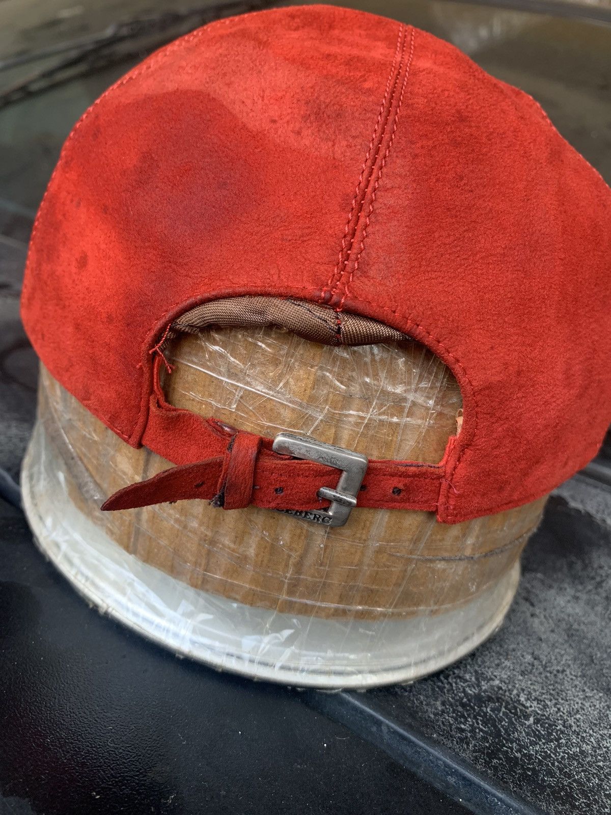 Iceberg × Leather × Vintage Vintage iceberg leather hat Size ONE SIZE - 6 Thumbnail