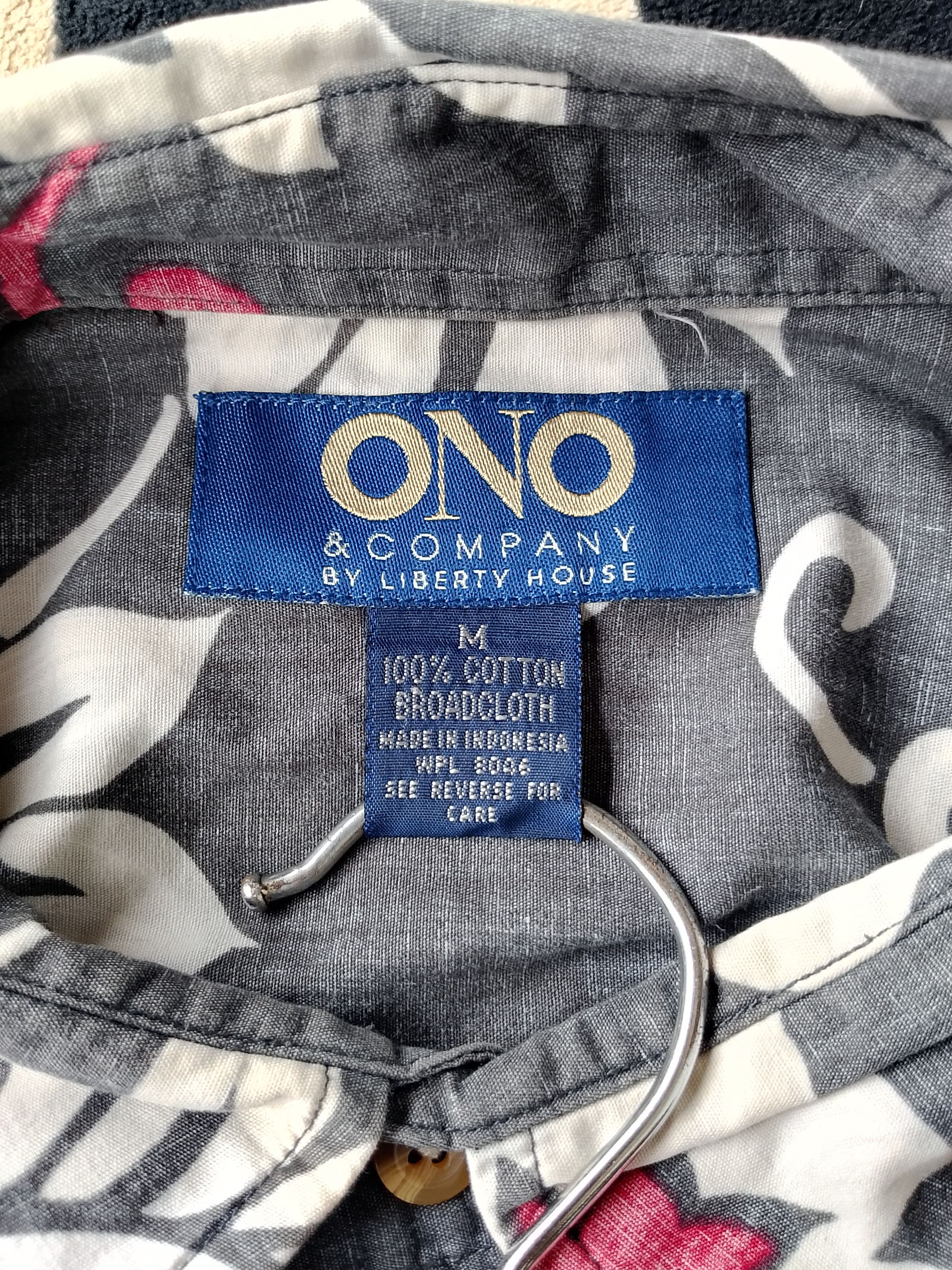 Vintage Vintage Ono & Co Liberty House Dark Floral SSBD Size US M / EU 48-50 / 2 - 7 Thumbnail