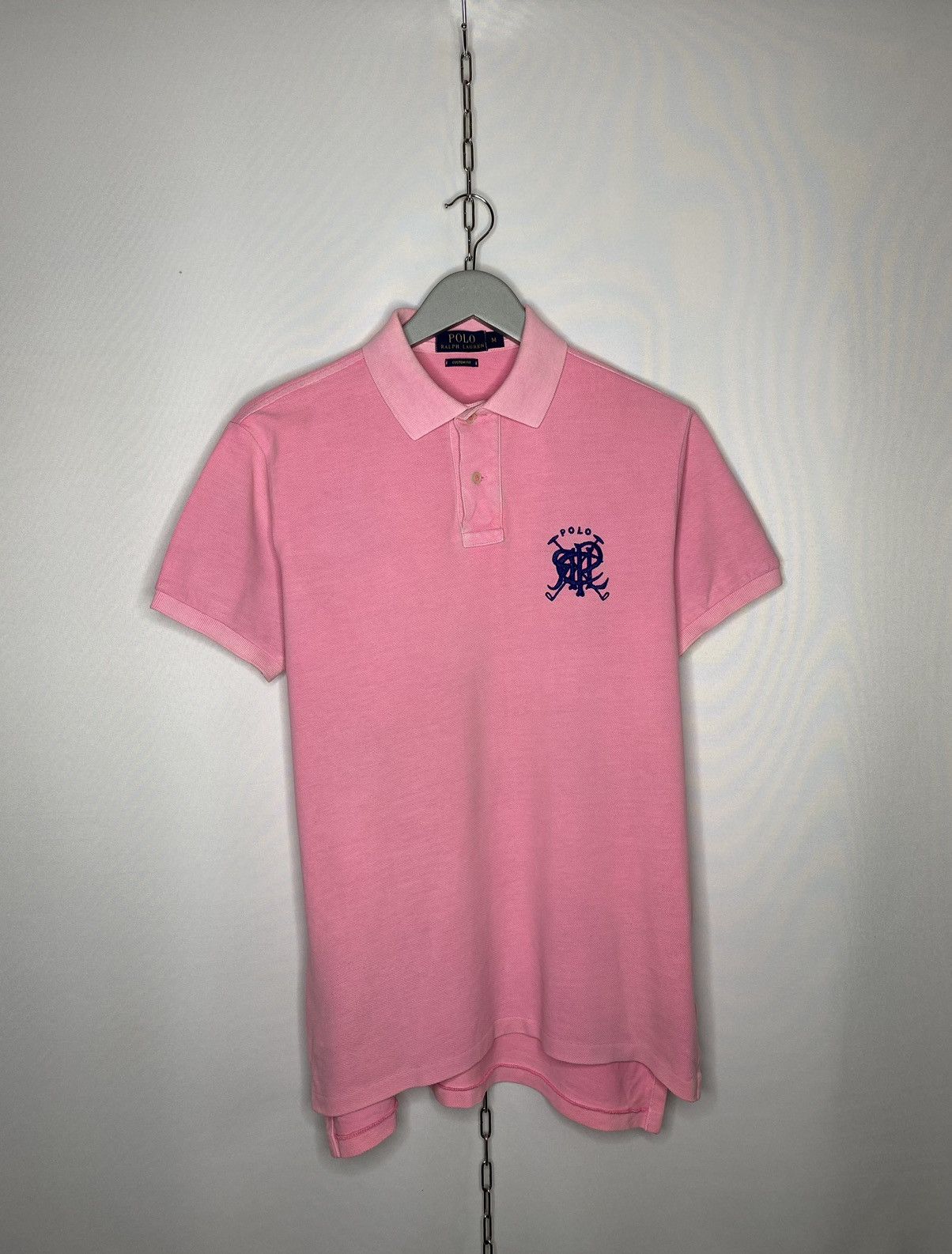 Vintage 🐎Vintage Polo Ralph Lauren Polo Shirt Short Sleeve Big Logo🐎 Size US M / EU 48-50 / 2 - 1 Thumbnail