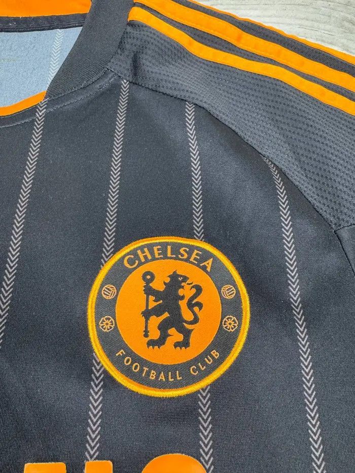 Adidas Adidas Chelsea 2010 2011 Away Football Shirt Soccer Jersey Size US L / EU 52-54 / 3 - 6 Thumbnail