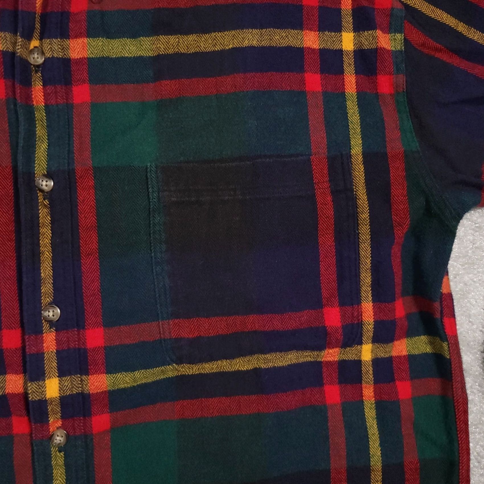 Vintage VINTAGE Structure Shirt Mens Medium Plaid Flannel Button Down 90s Size US M / EU 48-50 / 2 - 3 Thumbnail