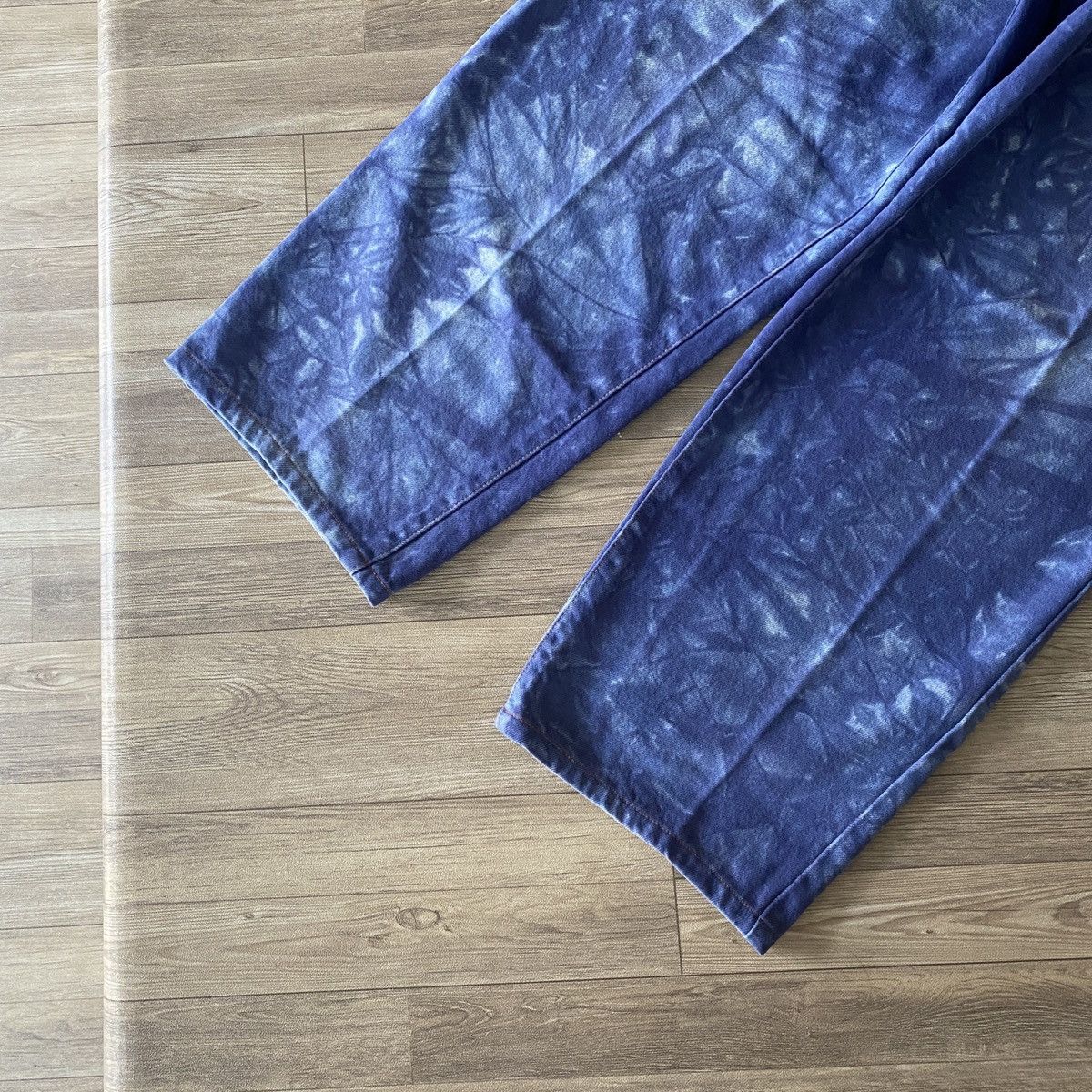 Vintage RARE 90S VINTAGE ALIEN WORKSHOP BAGGY PANTS FADED BLUE Size US 33 - 4 Thumbnail