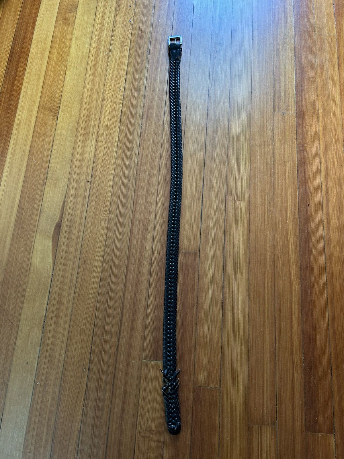 Other Vintage black belt Size ONE SIZE - 2 Thumbnail