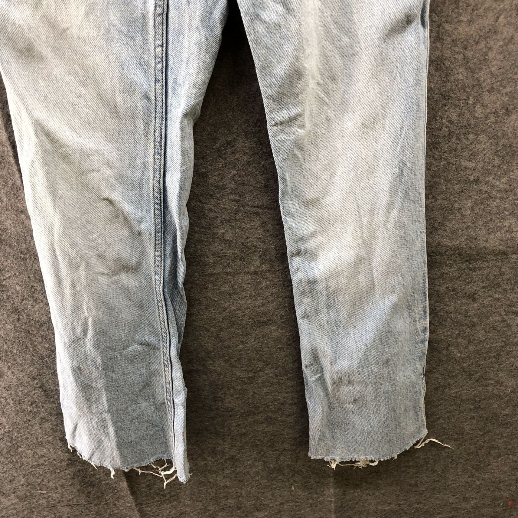 Pacsun Pacsun High Rise Bootcut Jeans Womens Size 24 Light Wash Blue Split Hem Size 42" / US 20 - 4 Thumbnail