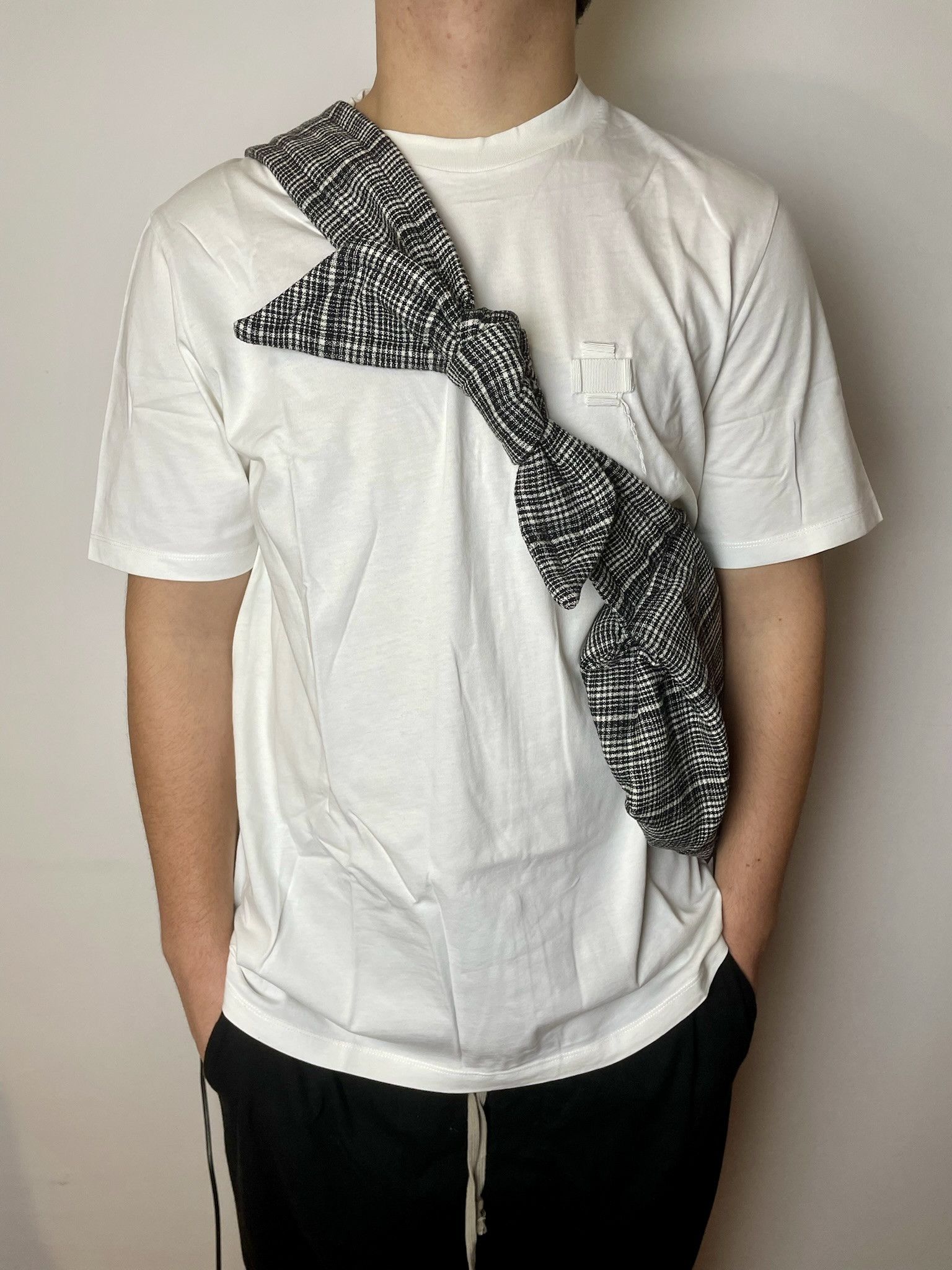 BNWT FW18 Plaid Sleek Sling Bag