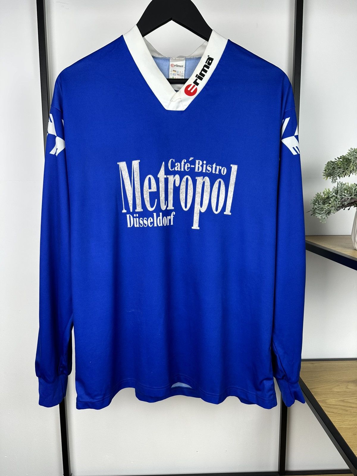 Erima Erima Football Jersey Vintage GSC Hermes Dusseldorf Soccer L Size US L / EU 52-54 / 3 - 1 Thumbnail