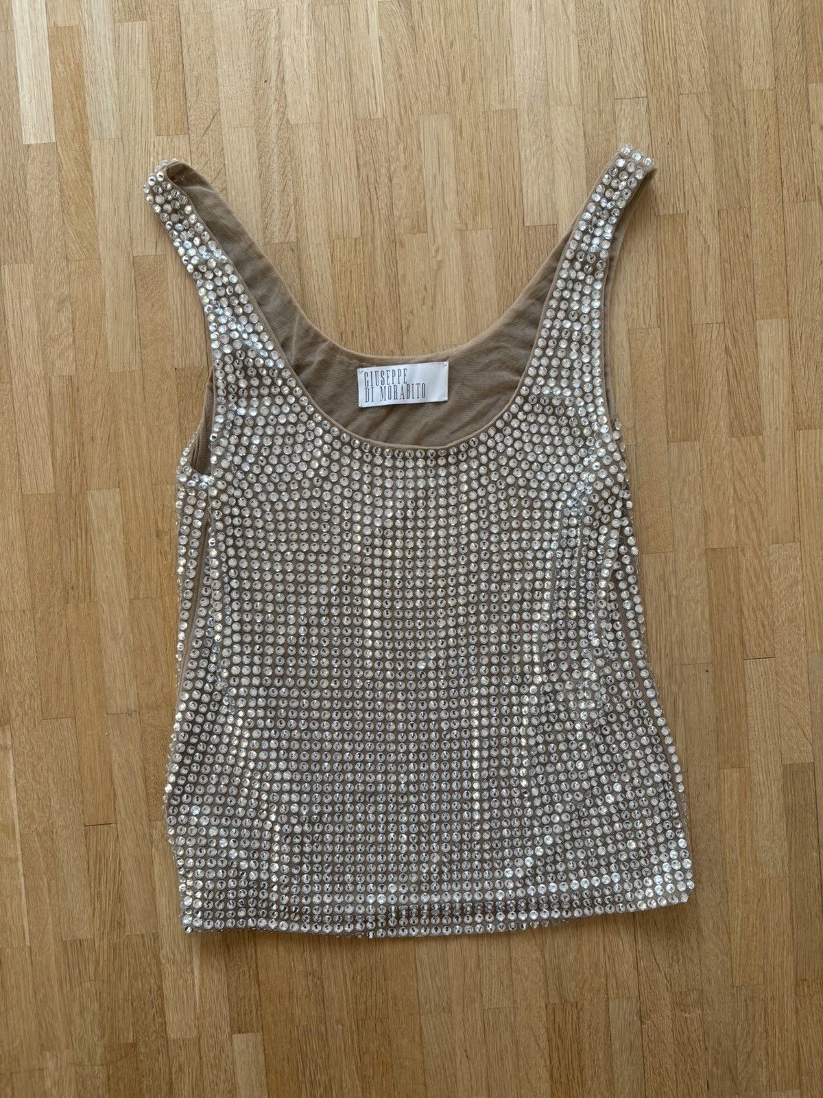 Other Giuseppe di Morabito Tank Top Silver Size M / US 6-8 / IT 42-44 - 2 Thumbnail
