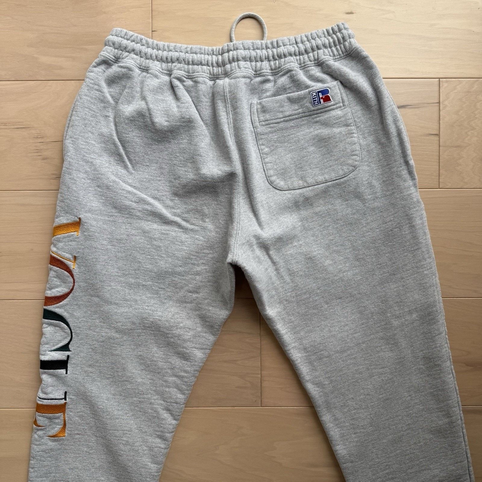 Kith × Russell Athletic Kith Russell Athletic Sweatpants Women's L Gray Vogue Collab Size 31" - 7 Thumbnail