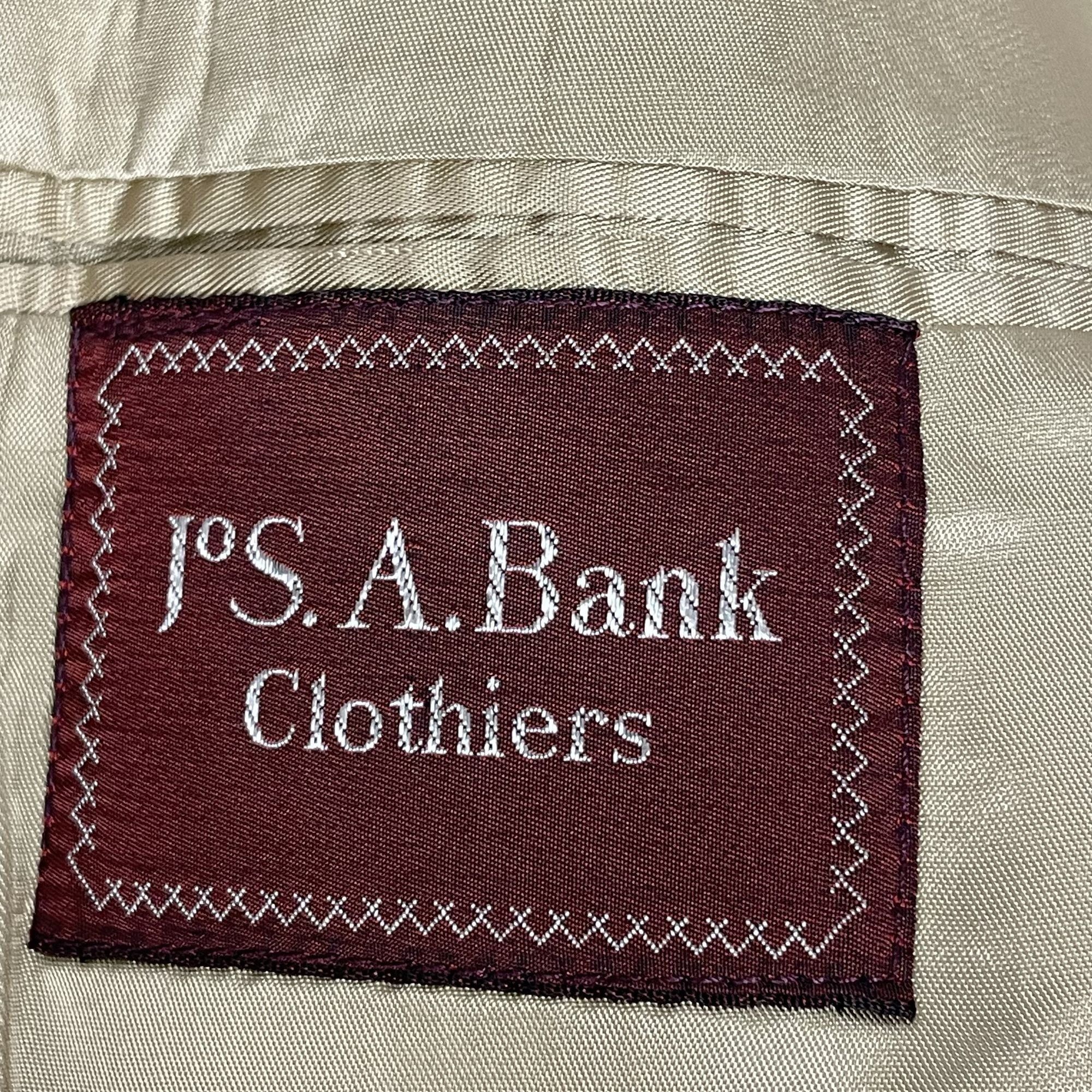 Jos. A. Bank Vintage 60’s Jos A Bank Tan Sport Coat DONEGAL TWEED Jacket Size 42R - 5 Thumbnail