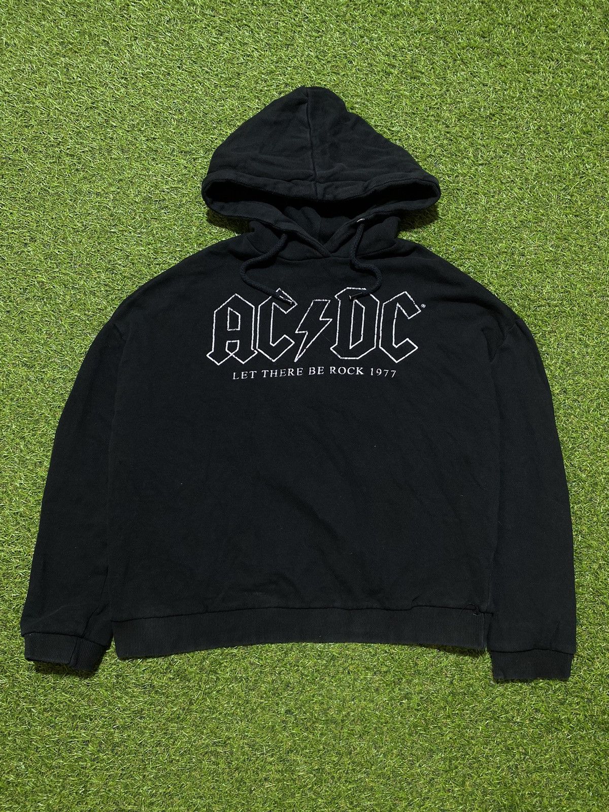 Band Tees × Vintage Vintage Y2K Ac/DC hoodie streetwear big logo size M Size M / US 6-8 / IT 42-44 - 1 Thumbnail