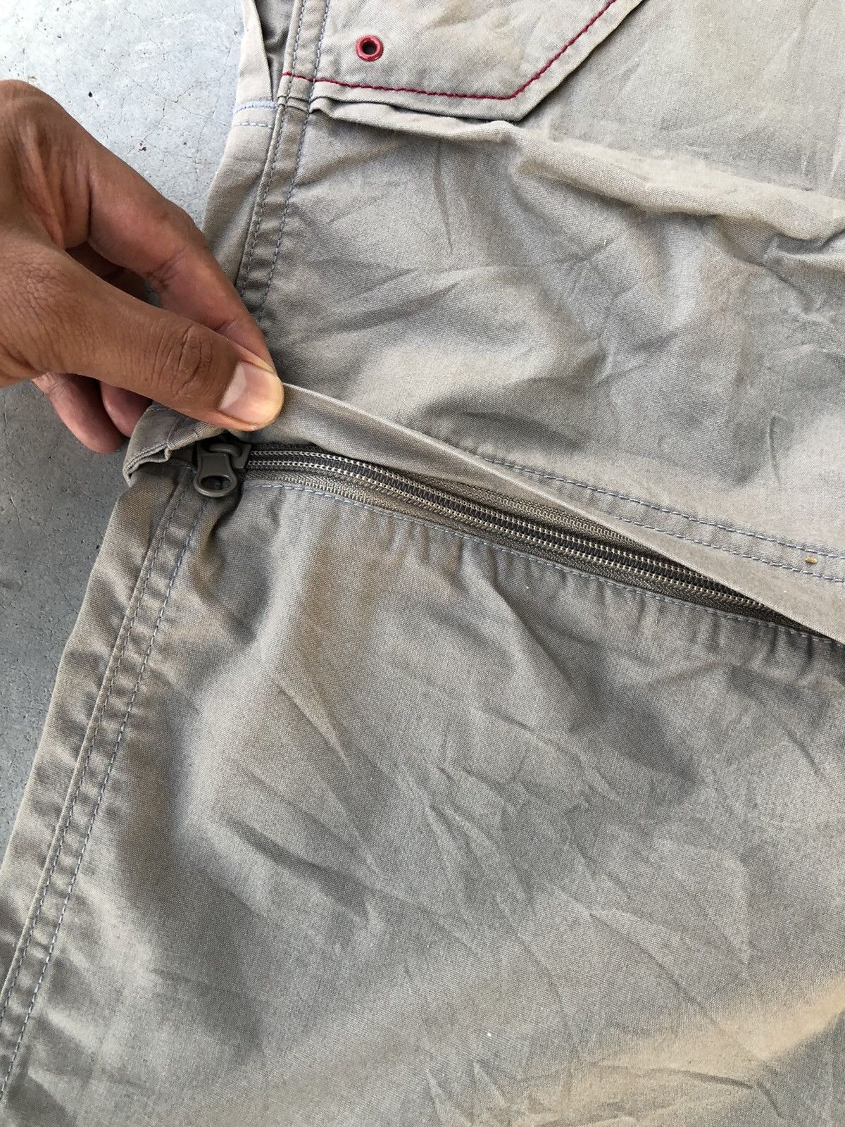 Designer Japanese Brand Cargo Pants 8 Pocket Free Style Size US 34 / EU 50 - 7 Thumbnail