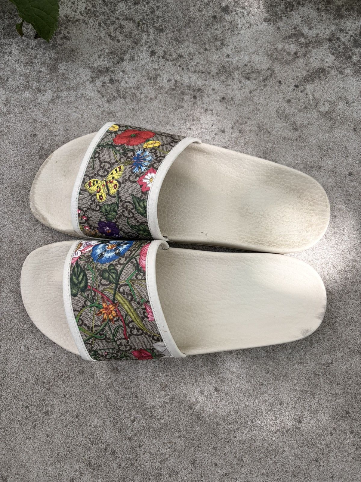 Gucci Gucci GG Supreme Bloom Flora Monogram Slide Sandals US 10 Size US 10 / EU 43 - 3 Thumbnail