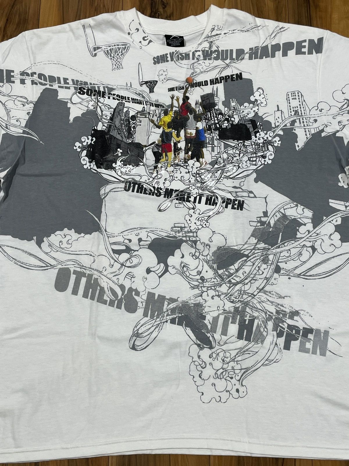Jordan Brand × Nike × Vintage Vintage Jordan playground shirt brand new 3M XL Size US XL / EU 56 / 4 - 2 Thumbnail