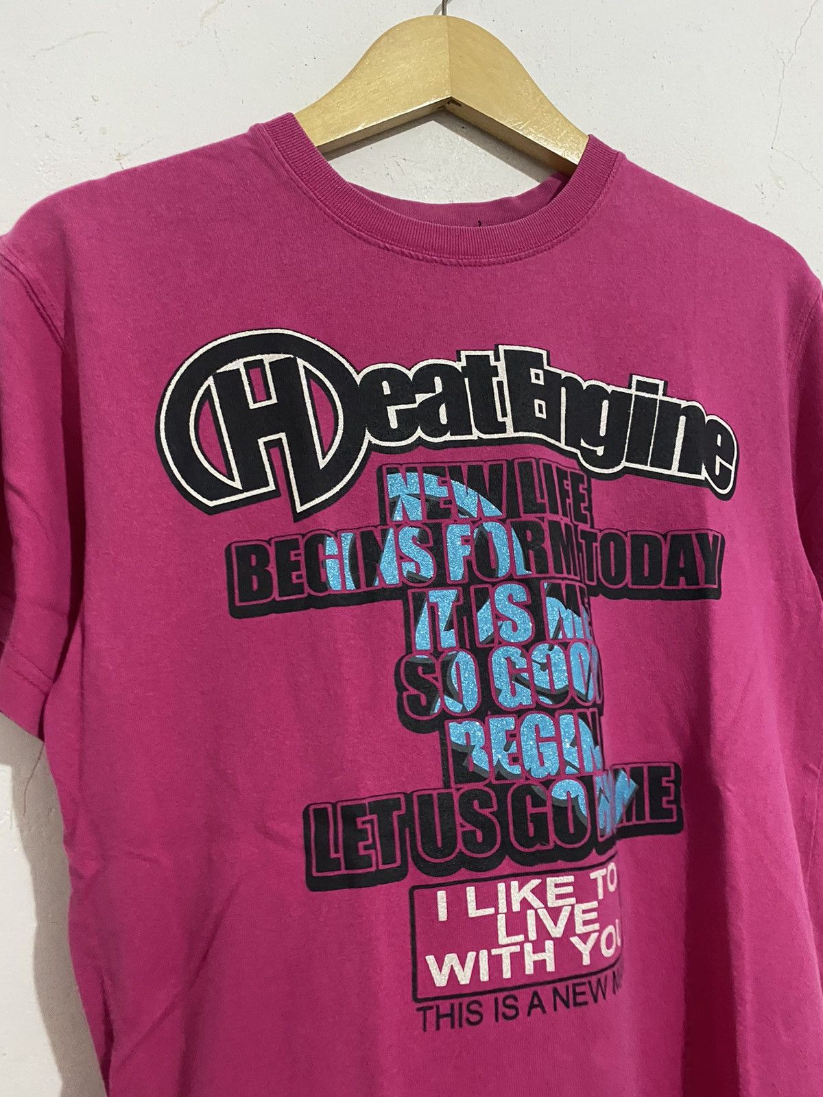 If Six Was Nine Poem Pink Glitter Shirt Lgb Kmrii Styled AA0112 Size US S / EU 44-46 / 1 - 3 Thumbnail