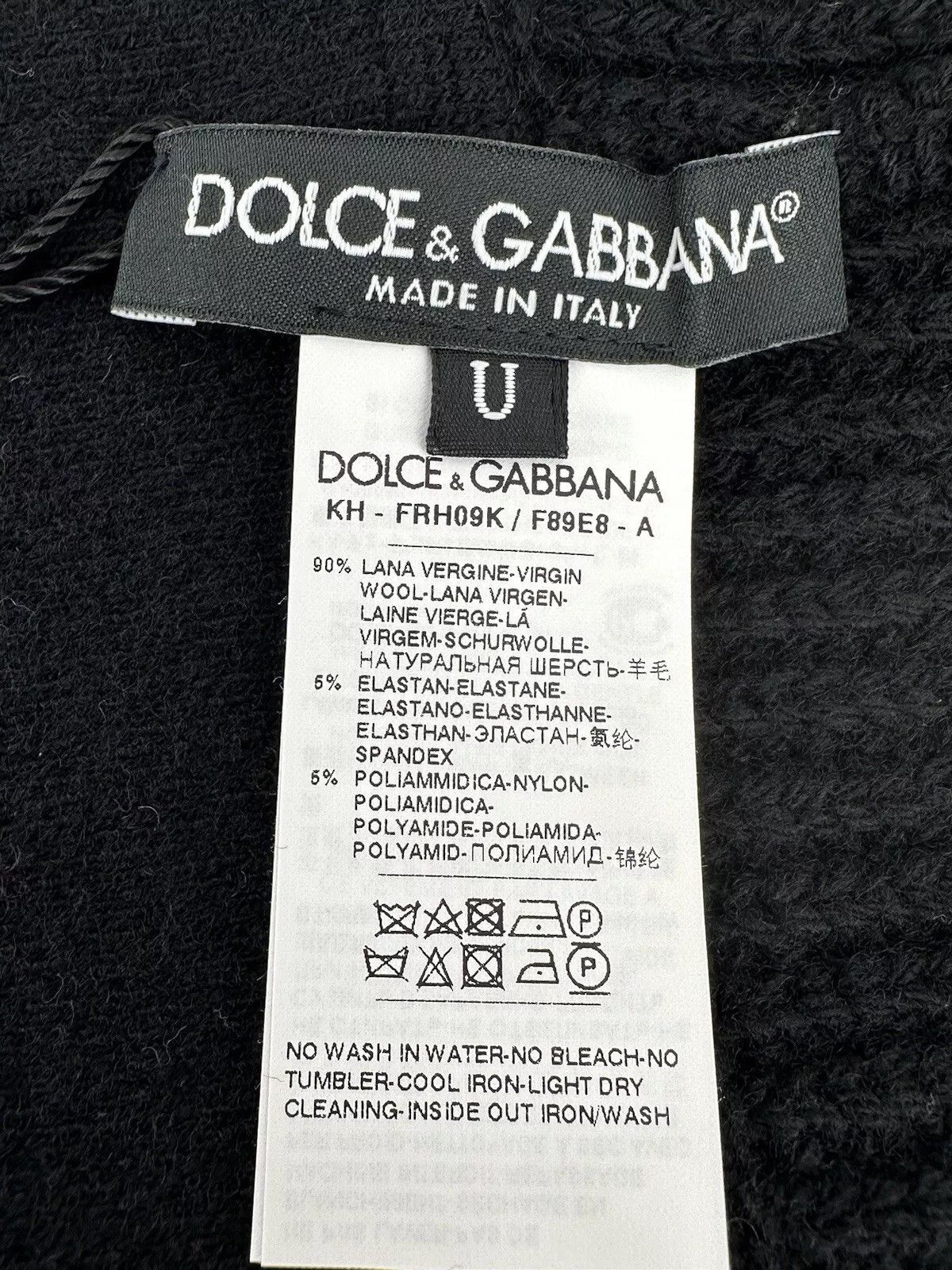 Dolce & Gabbana new Dolce & Gabbana Hat wool Size ONE SIZE - 8 Thumbnail