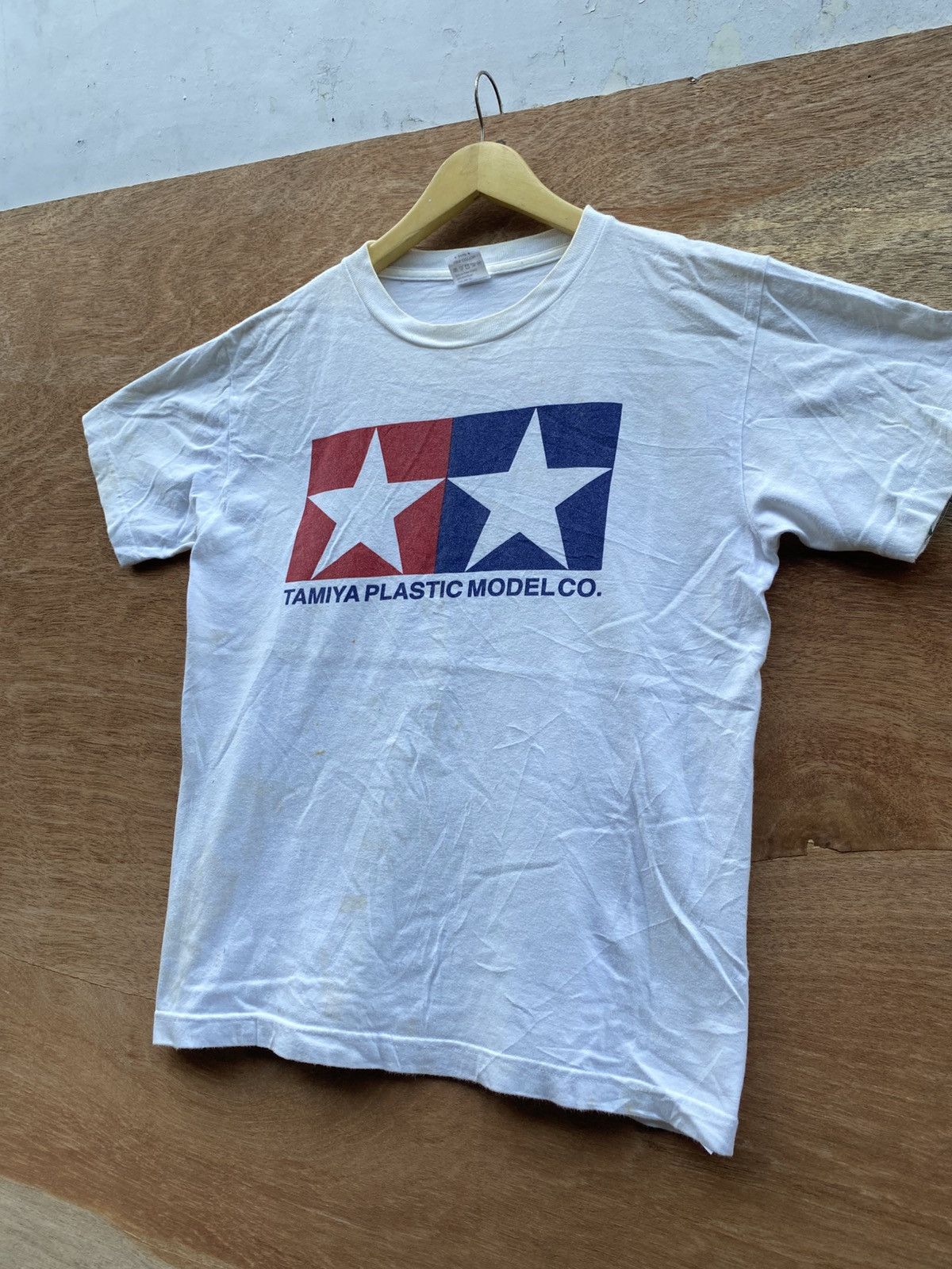 Vintage 2000s vintage tamiya plastic model.co tshirt with back hit Size US M / EU 48-50 / 2 - 3 Thumbnail