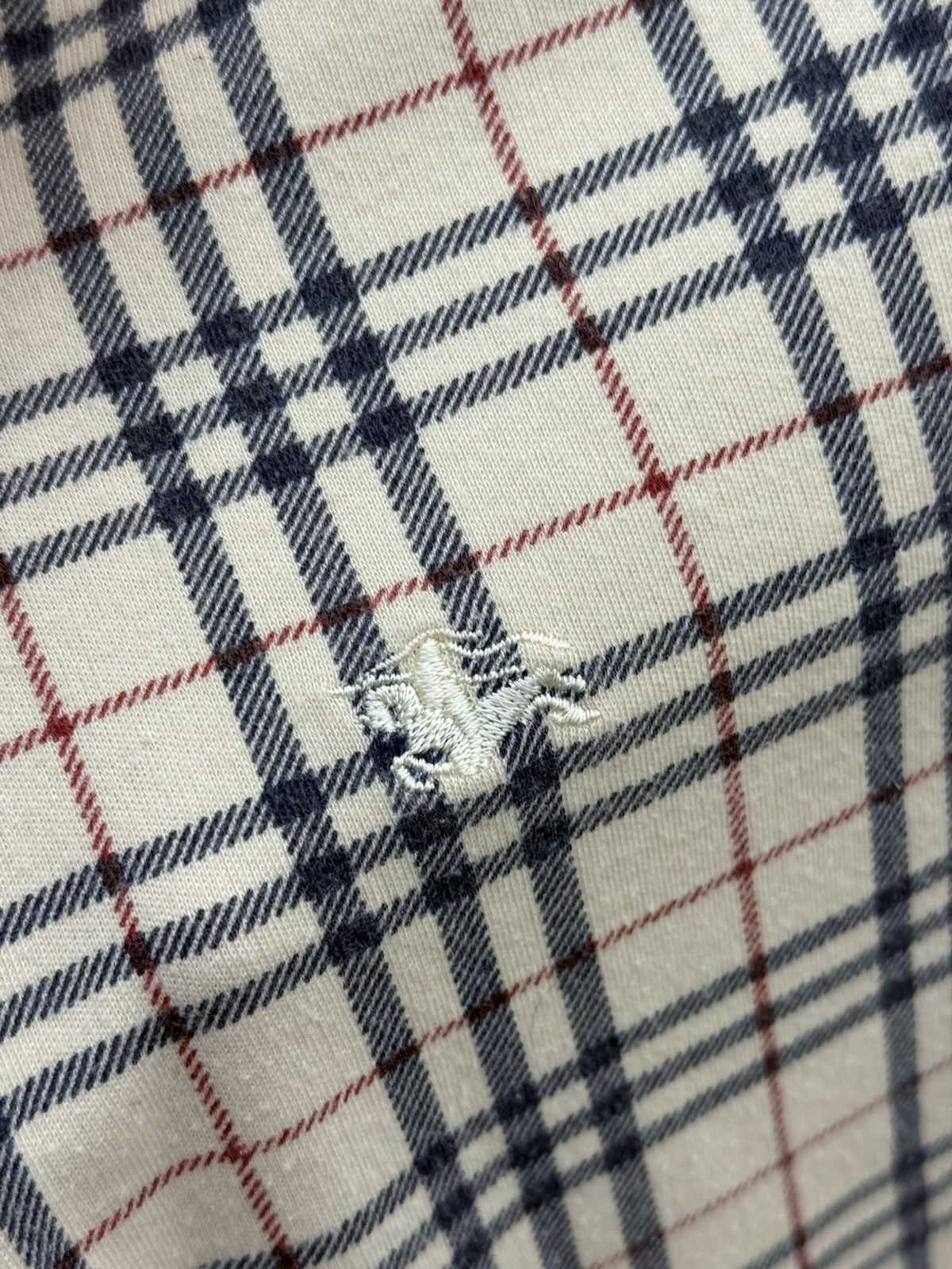 Burberry Burberry Nova Check Cotton Polo Size L / US 10 / IT 46 - 7 Thumbnail