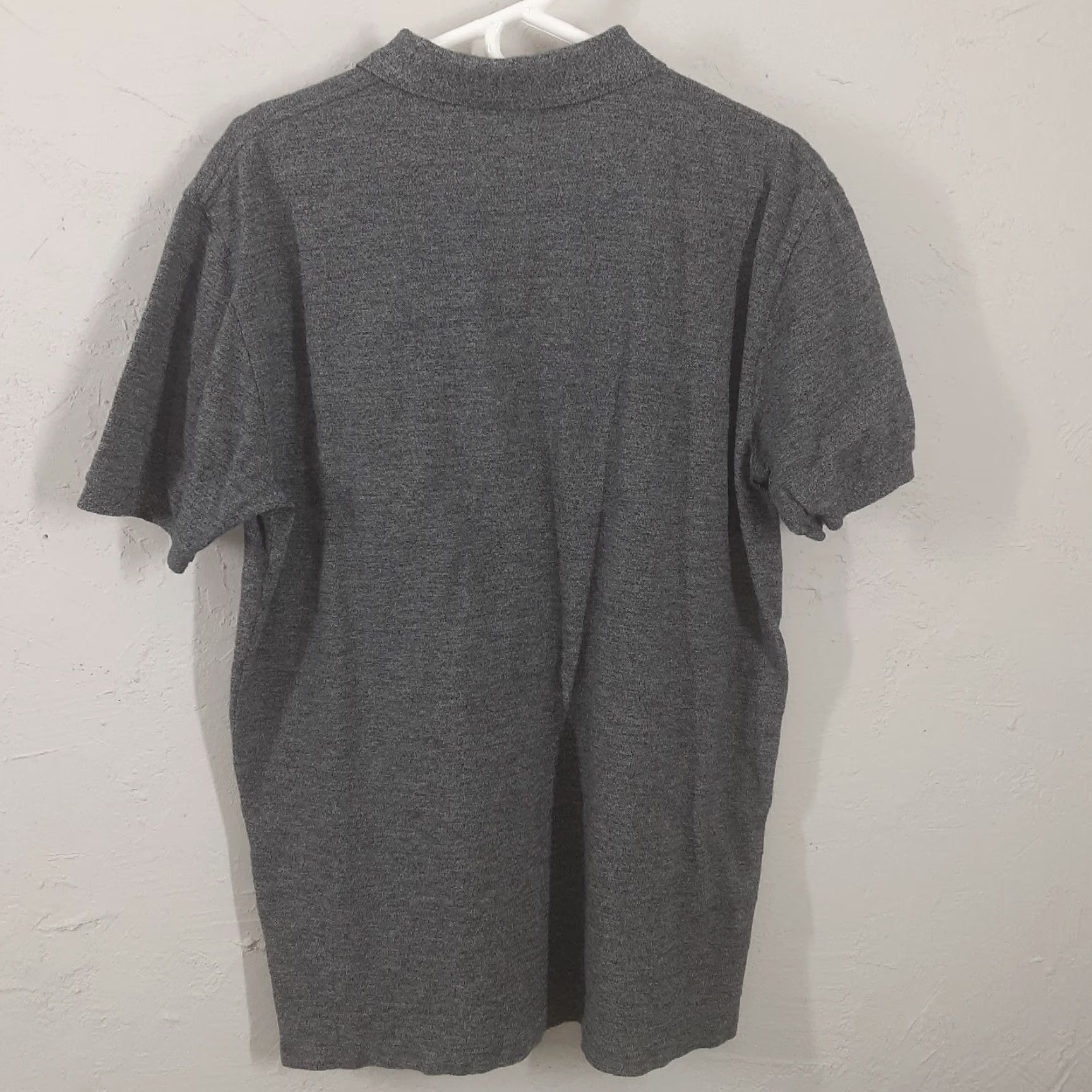 Polo Ralph Lauren Polo Ralph Lauren Shirt Men Large Gray Short Sleeve Collared Logo Pony Classic Fit Solid 100% Cotton Regular Size US L / EU 52-54 / 3 - 5 Thumbnail