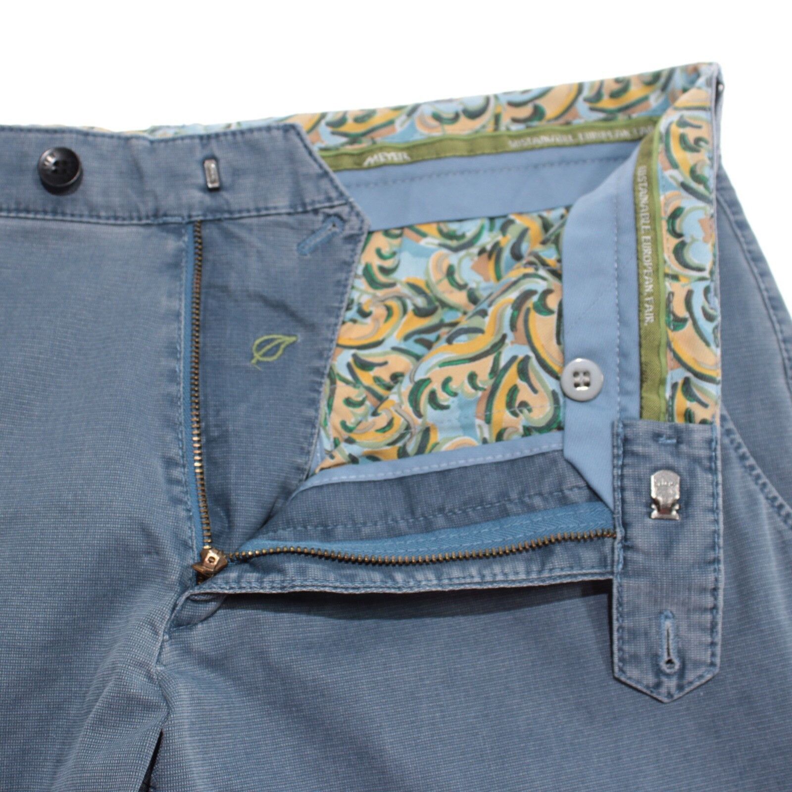 Other Meyer New with tags Chino Size 34 US In Blue Size US 34 / EU 50 - 5 Thumbnail