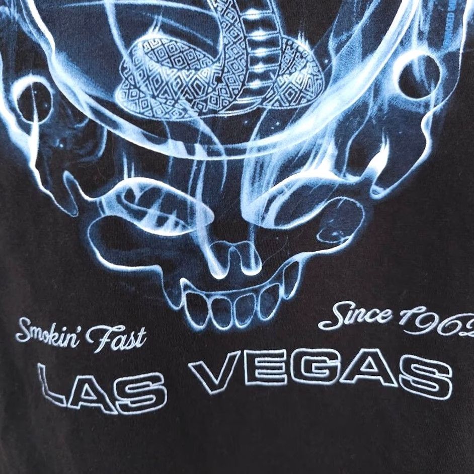 Vintage Wicked Quick Shelby Cobra T Shirt Mens Size Medium Black Las Vegas Smokin Fast Car Graphic Tee Ford Mens Size US M / EU 48-50 / 2 - 4 Thumbnail