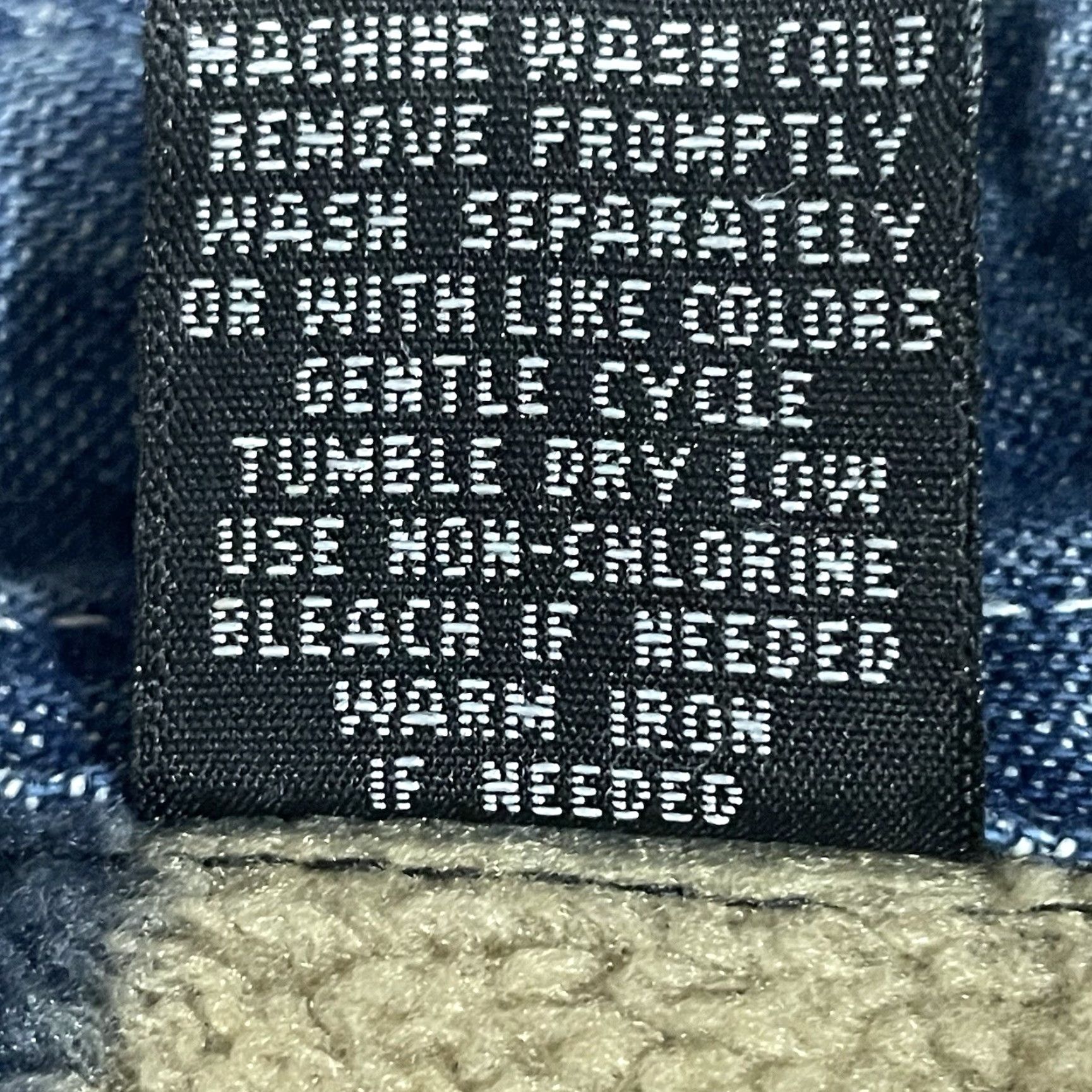 Denime Consensus Jacket Shacket Denim Button Up Fleece Lined Pockets Size XXL Men Blue 90s Vintage-Not Lined? Size US XXL / EU 58 / 5 - 8 Thumbnail