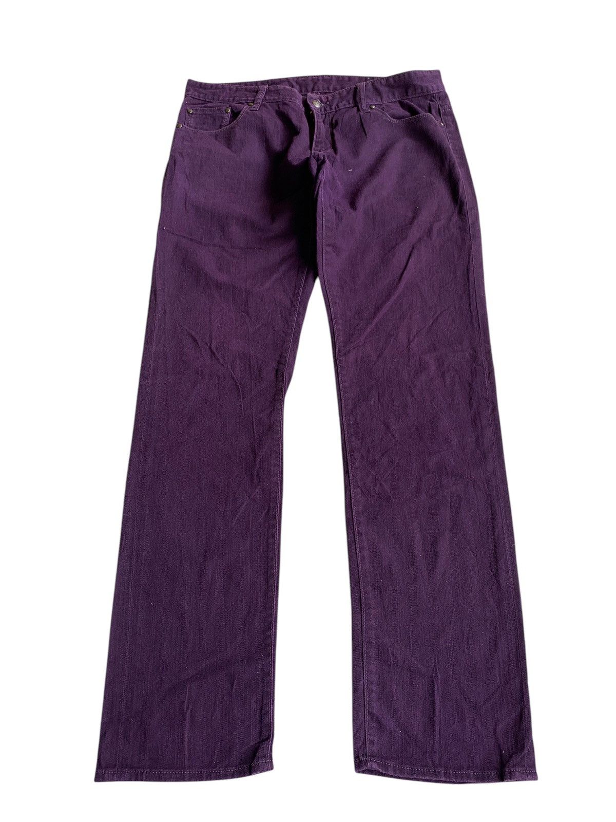 Japanese Brand × Kapital × Vintage JAPANESE SEMANTIC DESIGN PUNK PANTS Size US 34 / EU 50 - 2 Thumbnail