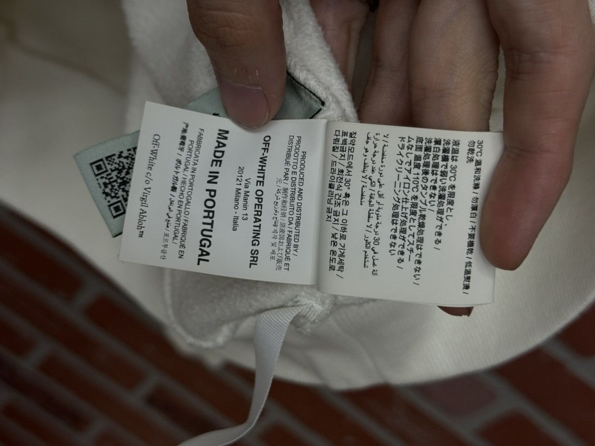 Off-White Off White Mens Hoodie Size M White Pre Owned 🧼 Size US M / EU 48-50 / 2 - 17 Thumbnail