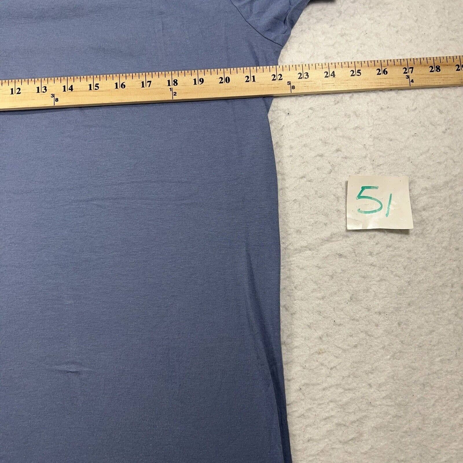Polo Ralph Lauren Polo Ralph Lauren Large V-Neck Blue T Shirt Navy Pony Logo Size US L / EU 52-54 / 3 - 9 Thumbnail