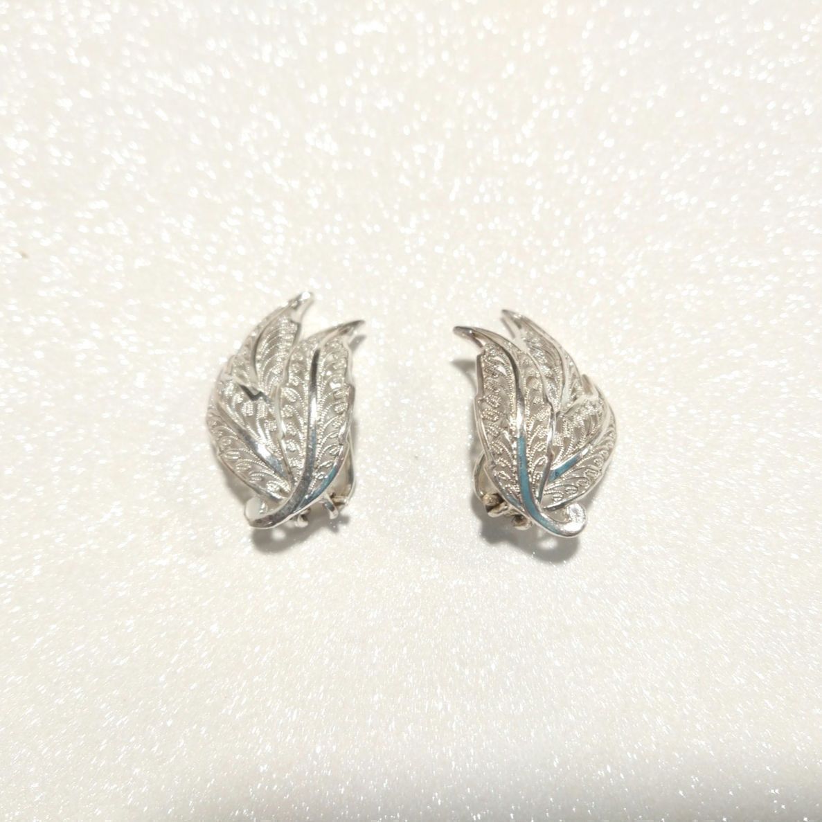 The Unbranded Brand Vintage Alice Caviness Sterling Silver 925 Filigree Earrings Size ONE SIZE - 5 Thumbnail