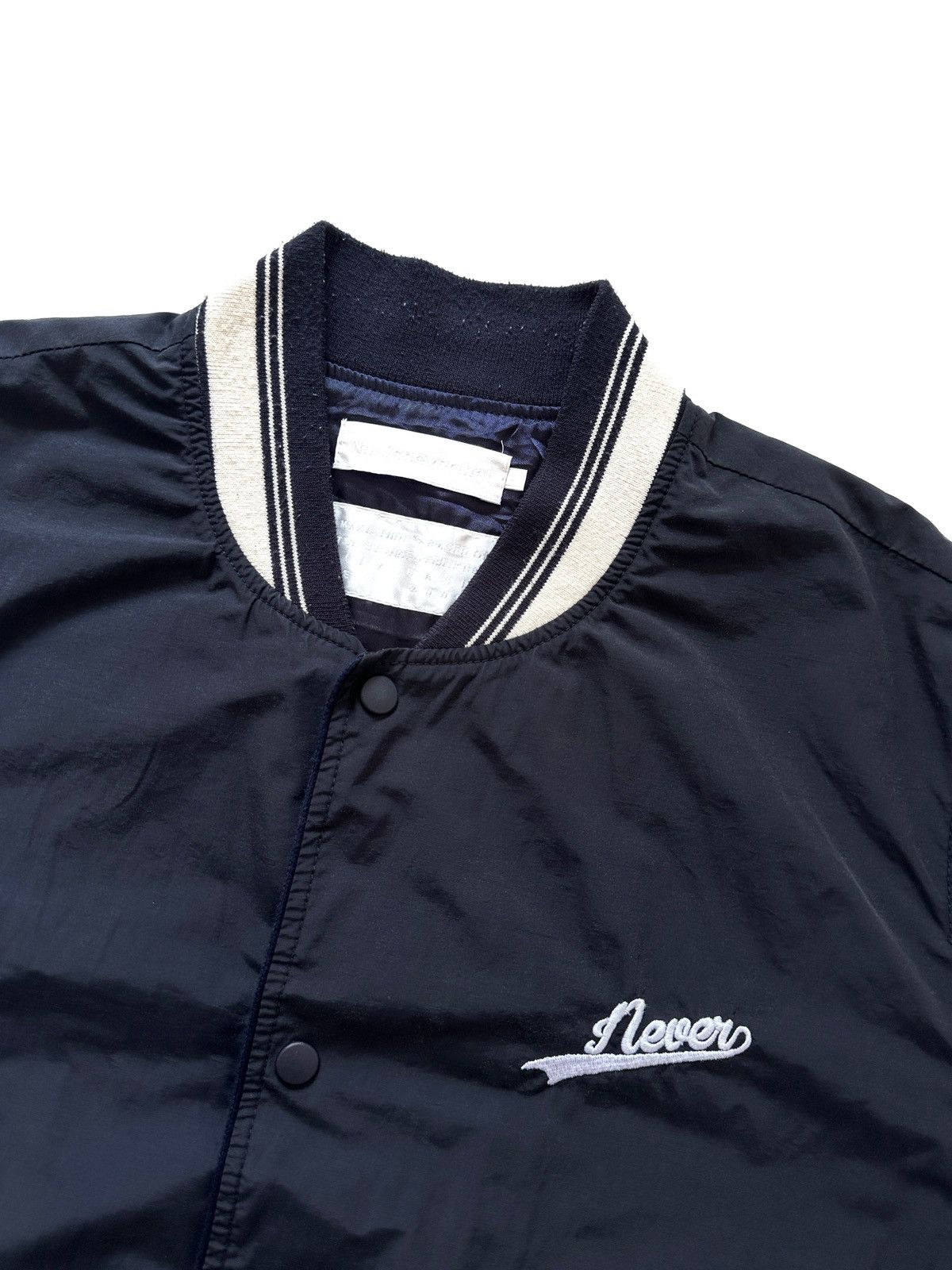 thisisneverthat THISISNEVERTHAT Varsity Jacket - Navy Size US L / EU 52-54 / 3 - 4 Thumbnail